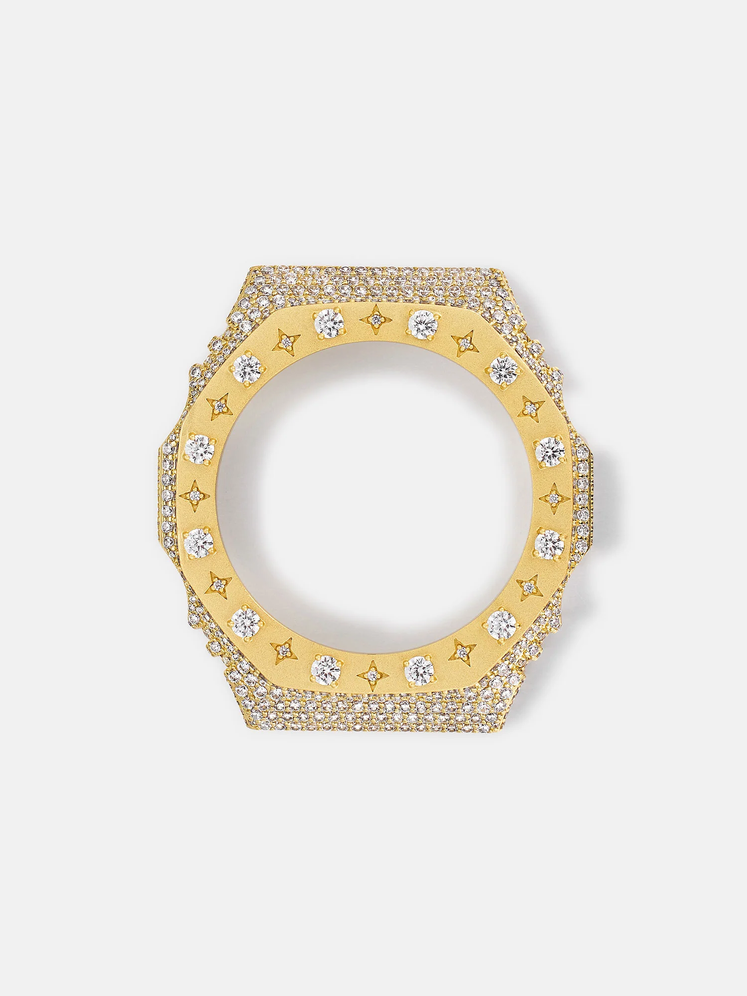 Iced Star Moissanite Case For GA-2100 Watch - Image 4