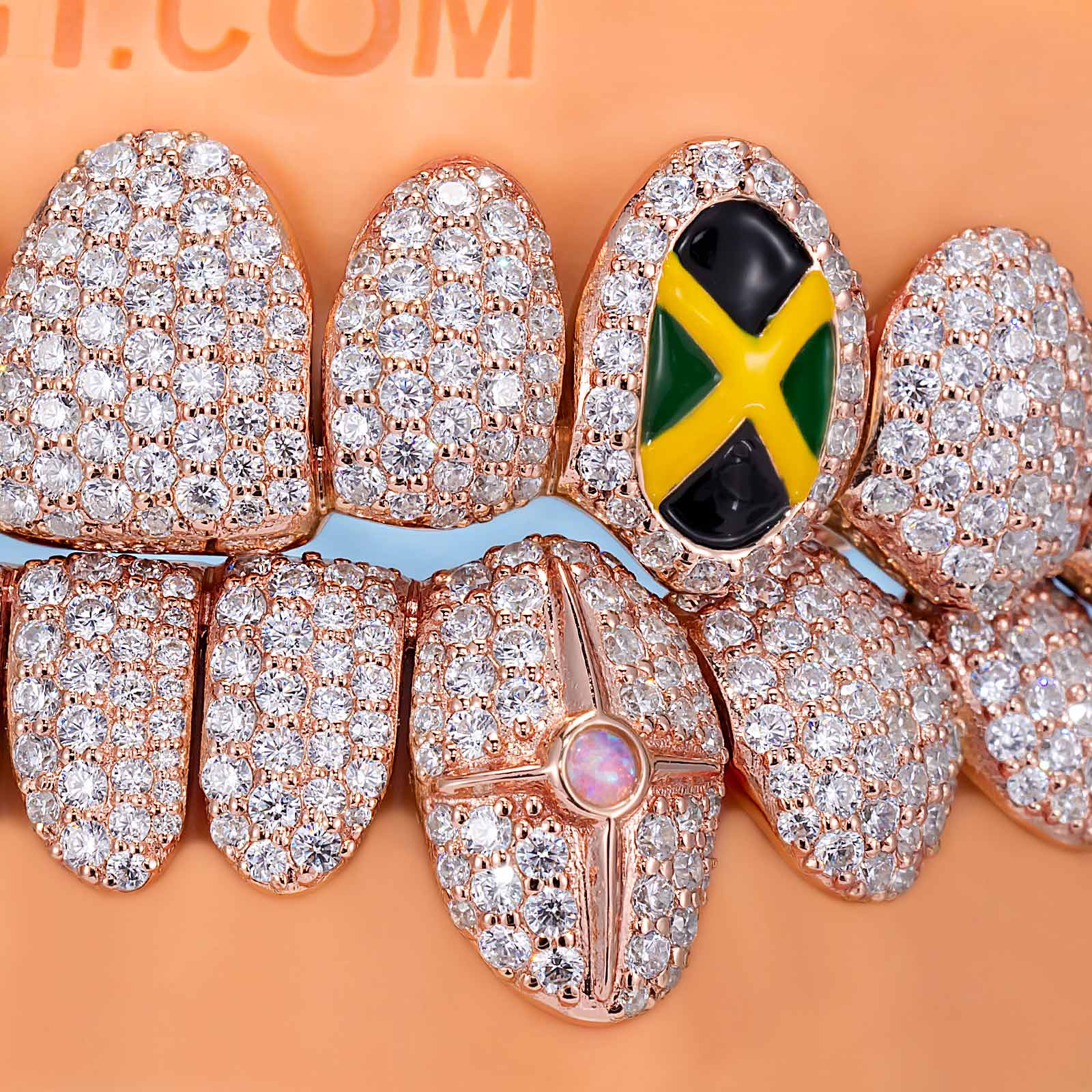 Jamaican Flag Style Grillz - Image 3