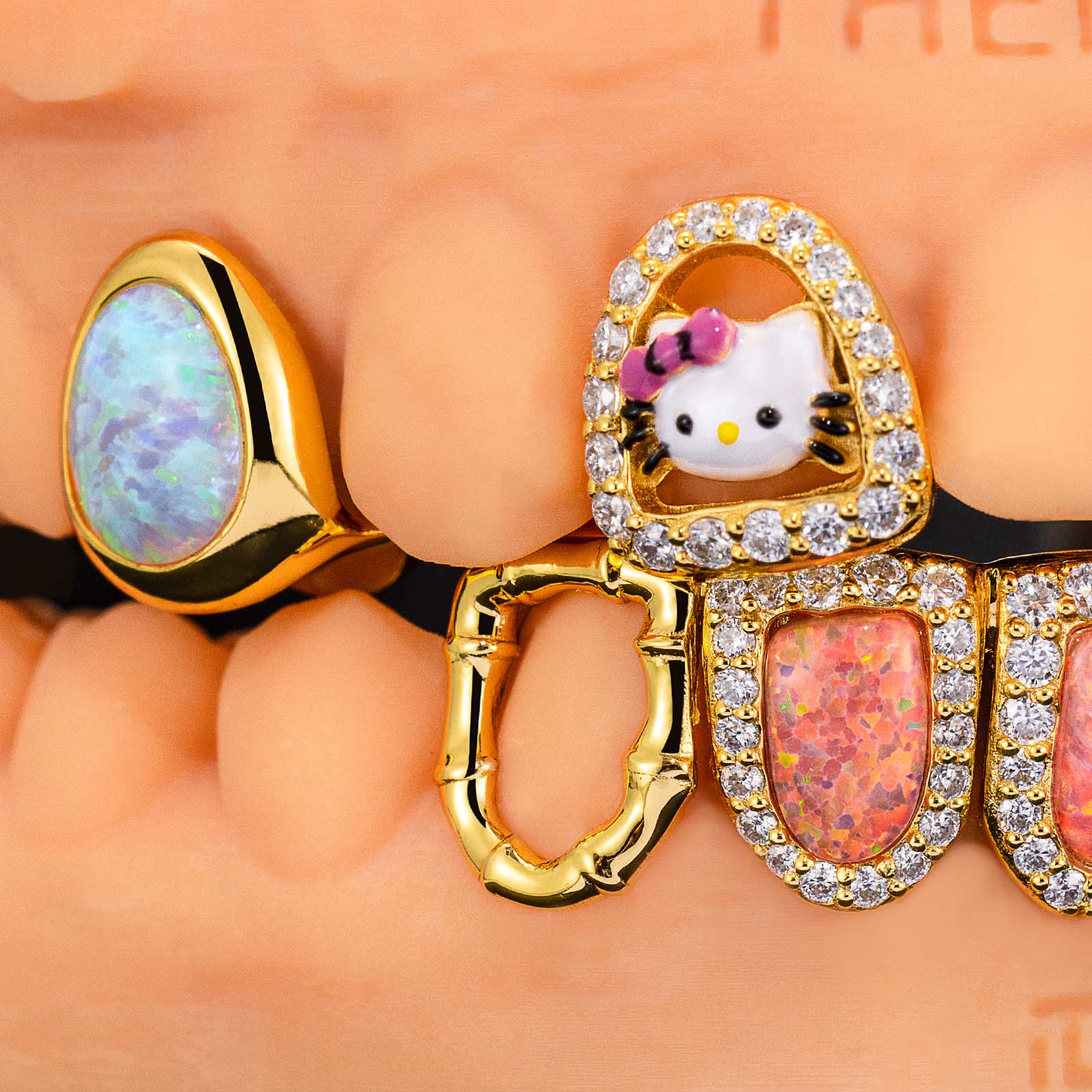 Kitty & Opal Diamond Grillz - Image 2