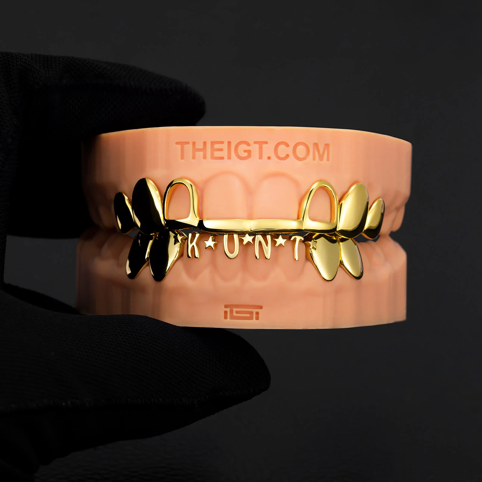 KUNT Star Gold Grillz - Image 6