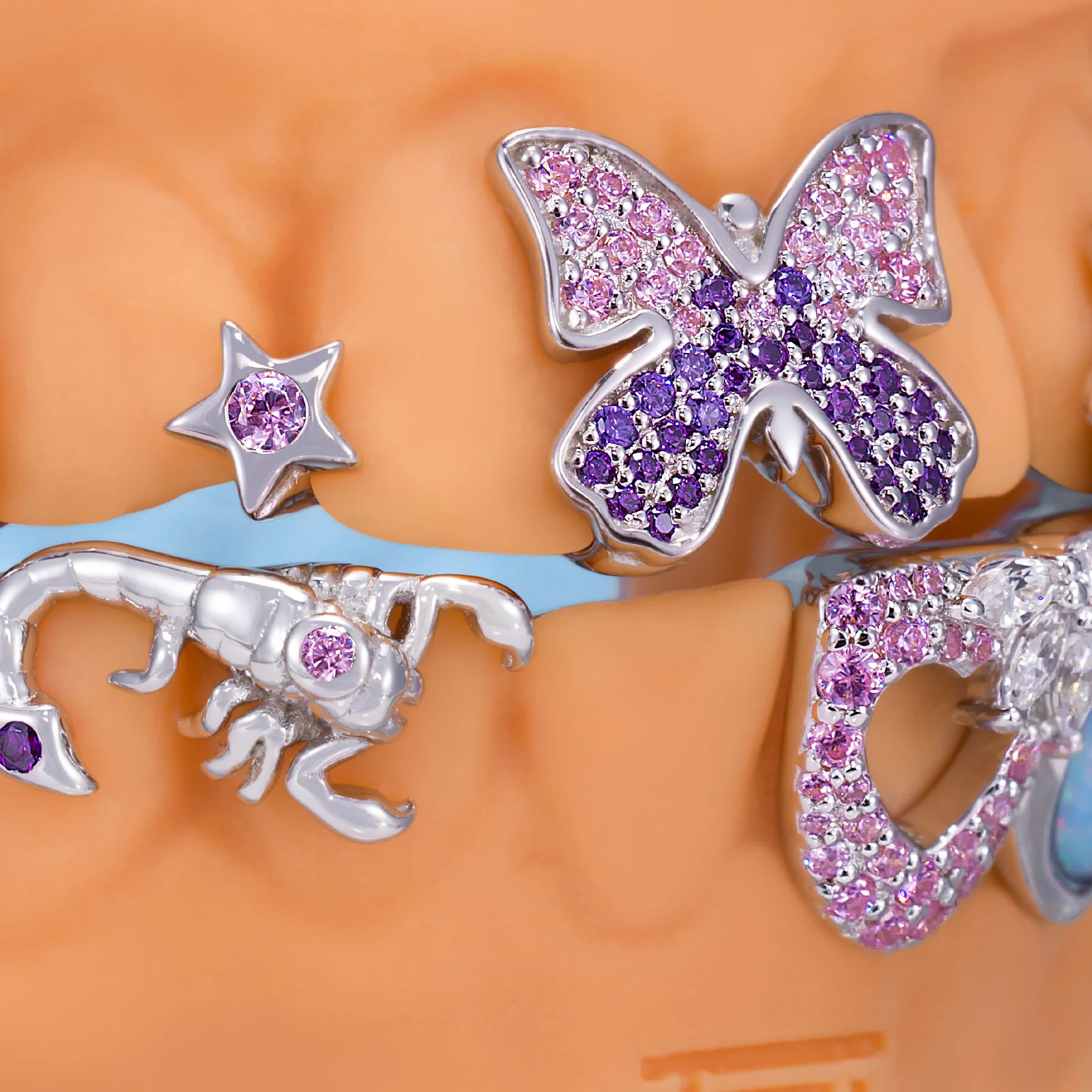 Lavender Celestial Scorpion Grillz - Image 3