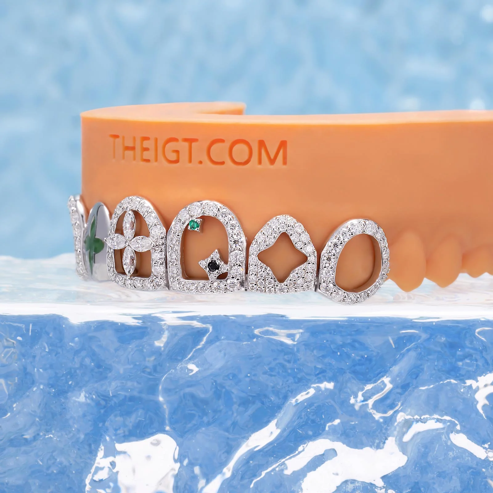 Limited Edition Clover Open Grillz ICEGIANT x Illusivepixels - Image 5