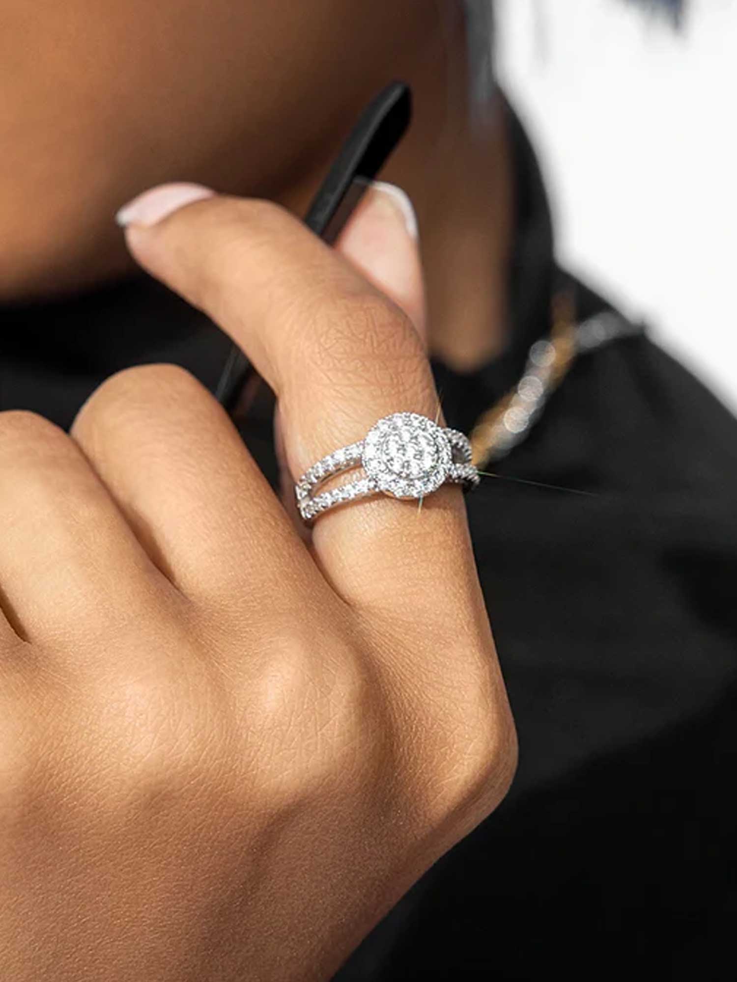 Lovebright Moissanite Engagement Ring - Image 6