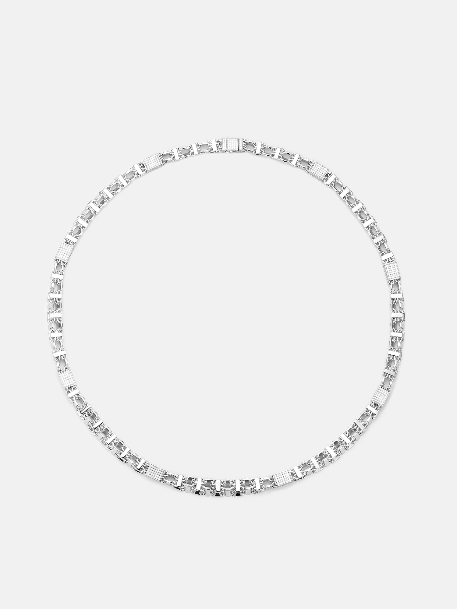 Made to Order 9mm Moissanite Italian Cage Style Chain - Image 4