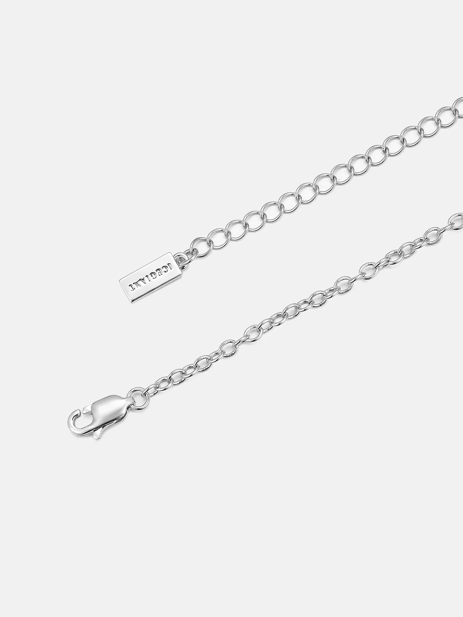 Marquise Moissanite Floral Cross Necklace - Image 4