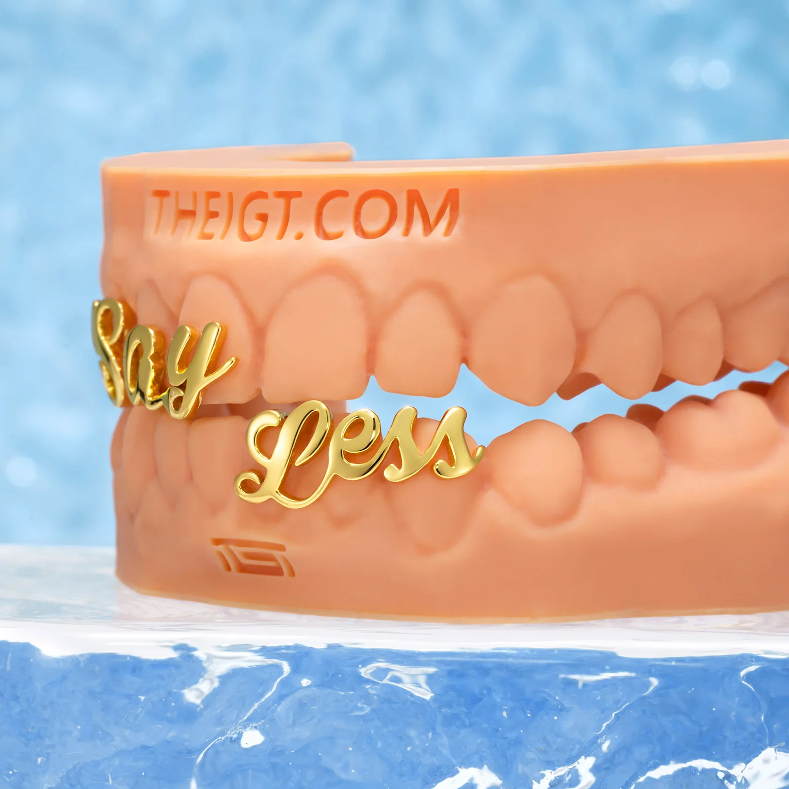Matching Gold Letter Grillz 'Say Yess’ - Image 5