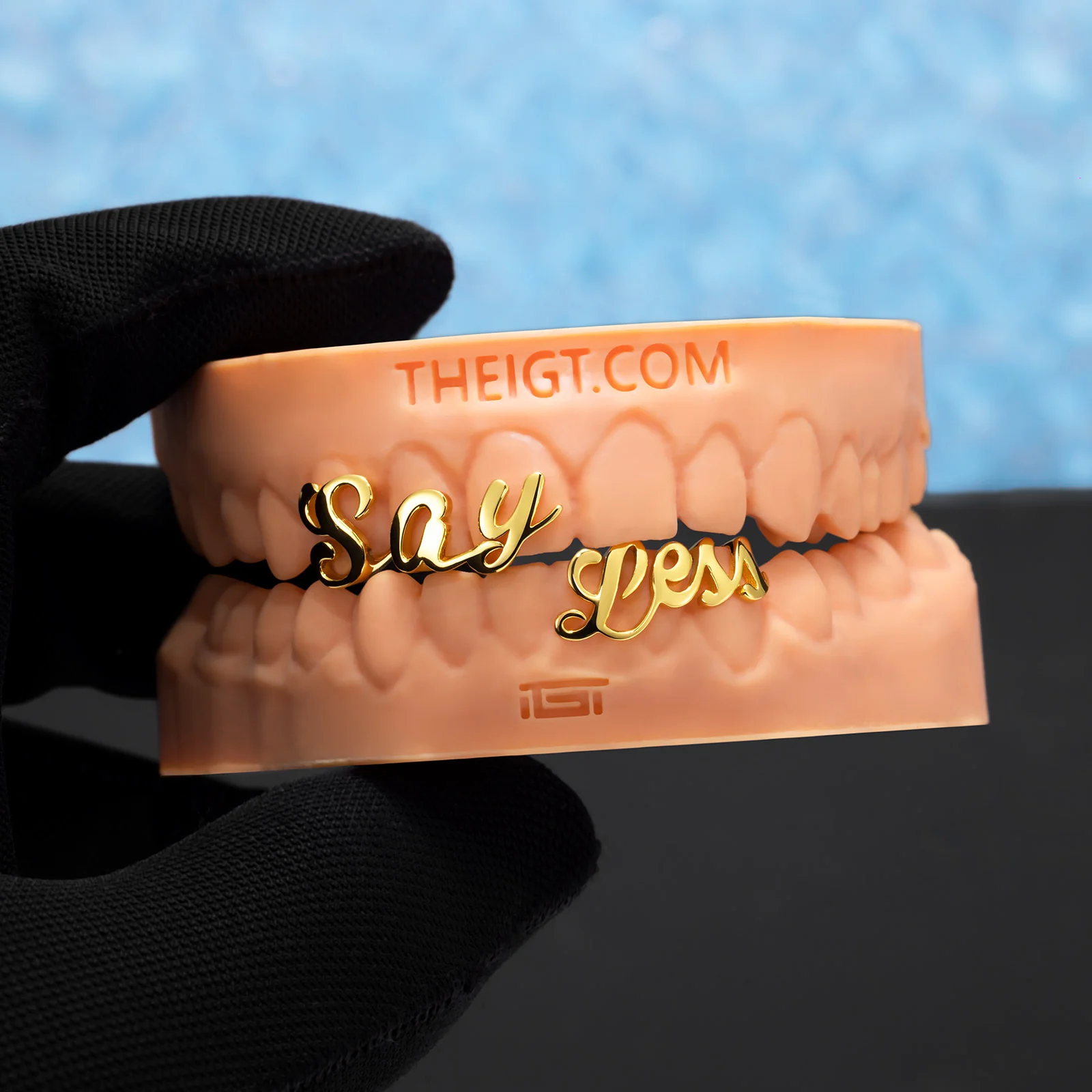 Matching Gold Letter Grillz 'Say Yess’ - Image 6