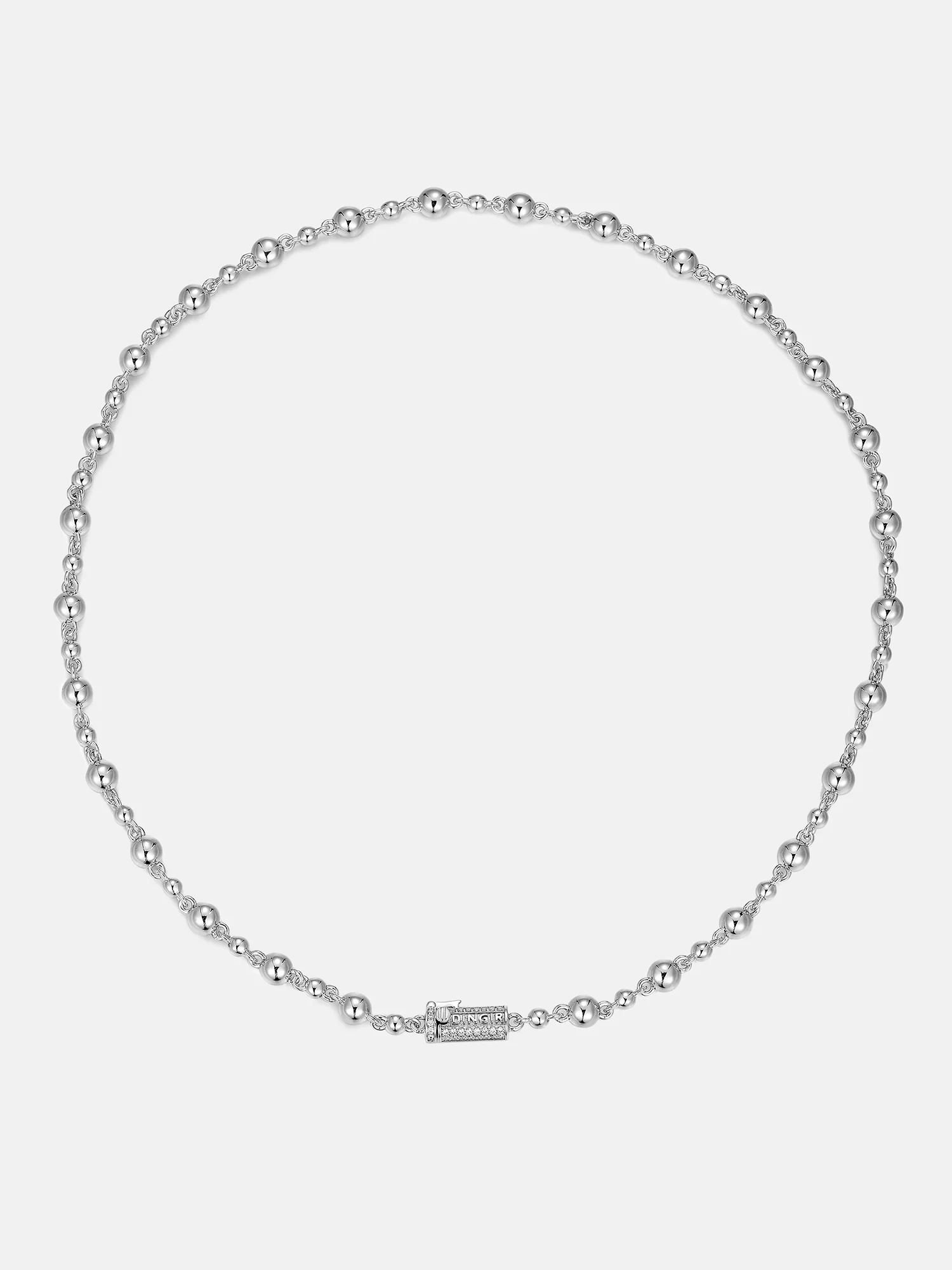 Mixed Size Plain Round Bead Chain - Image 3