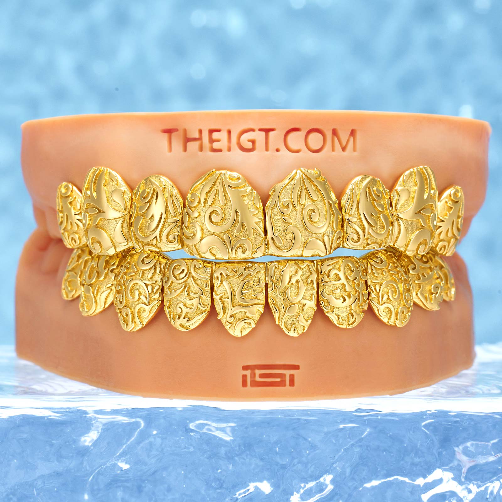 Molten Gold Liquid Metal Grillz