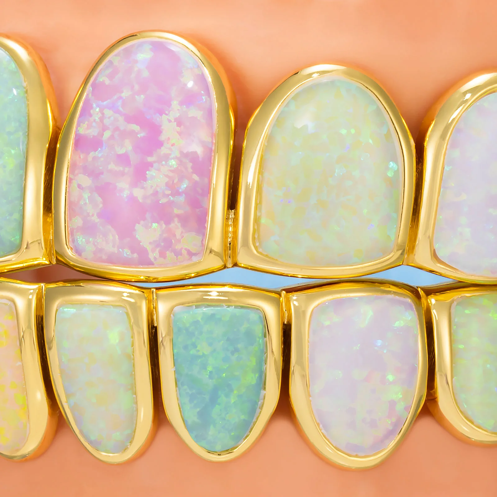 Multi-Colored Opal Grillz - Image 2