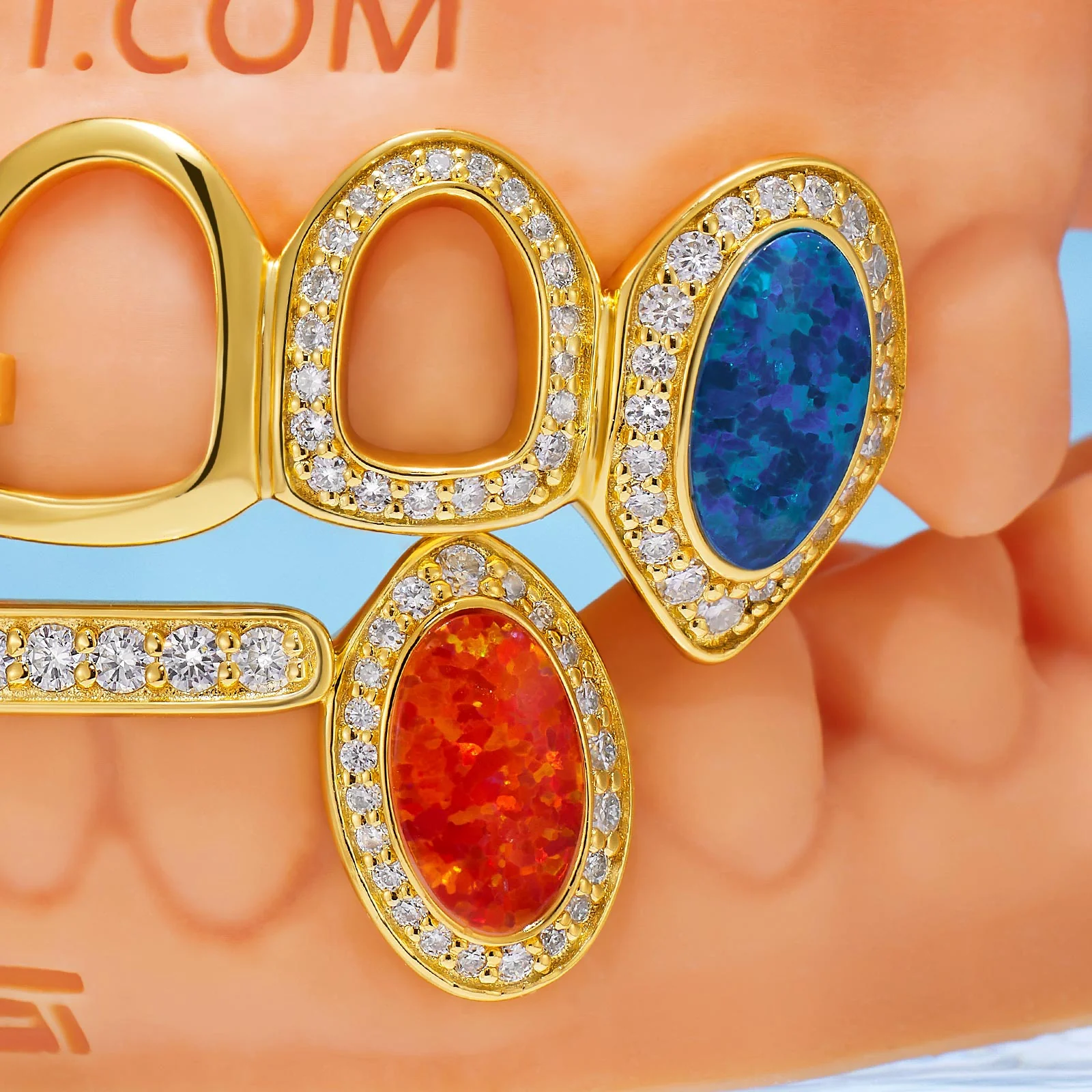 Opal Fang & Center Ankh Grillz - Image 3