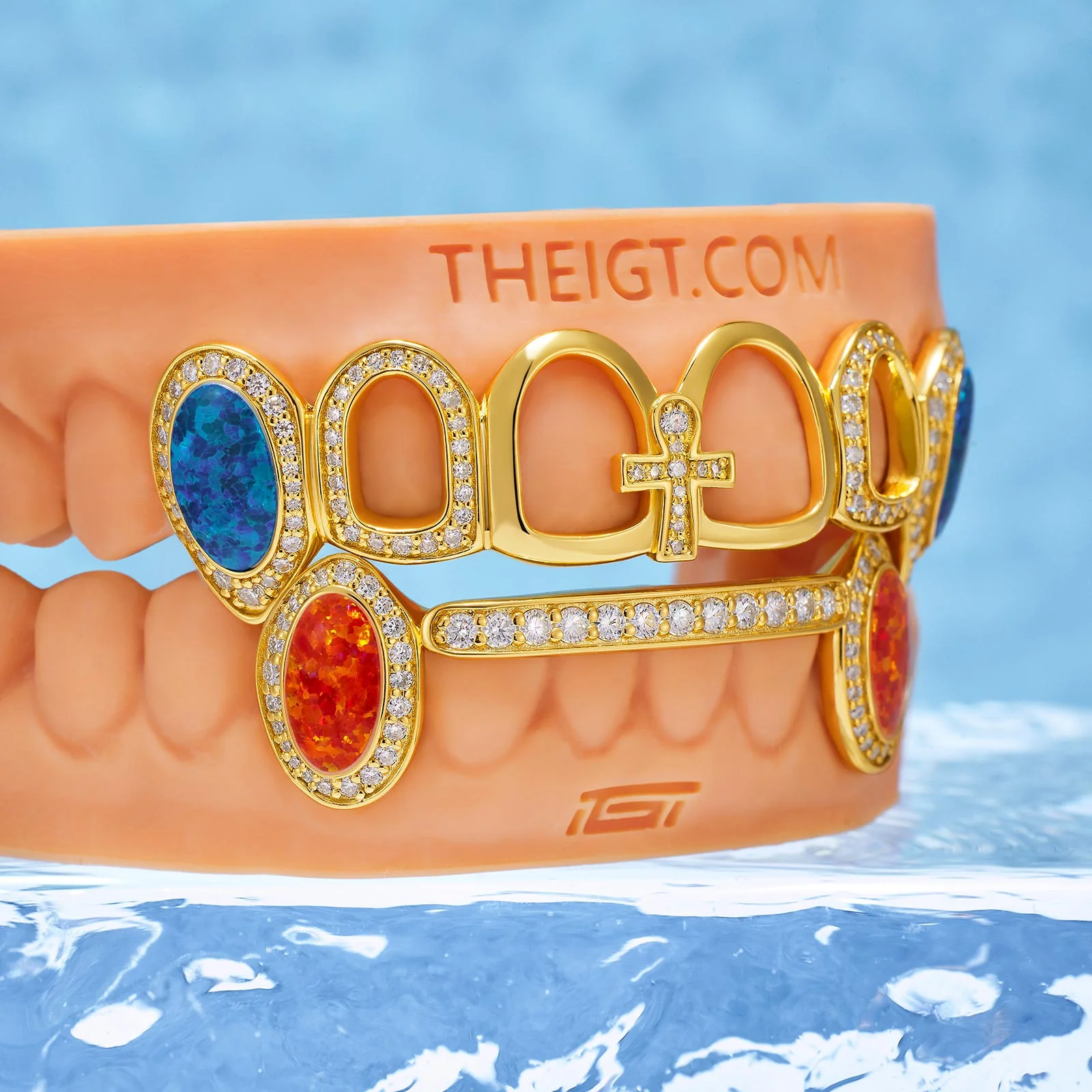 Opal Fang & Center Ankh Grillz - Image 4