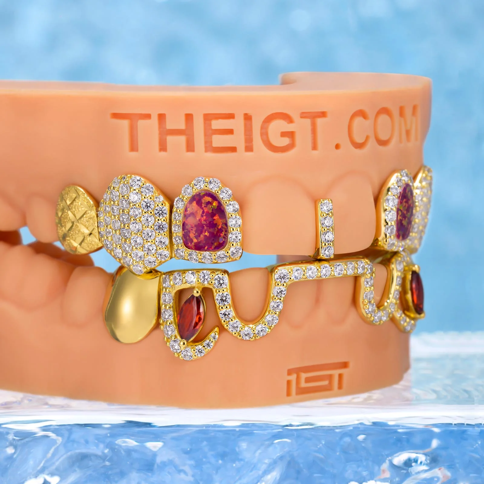 Opal Top & Marquise Ruby Bar - Image 4