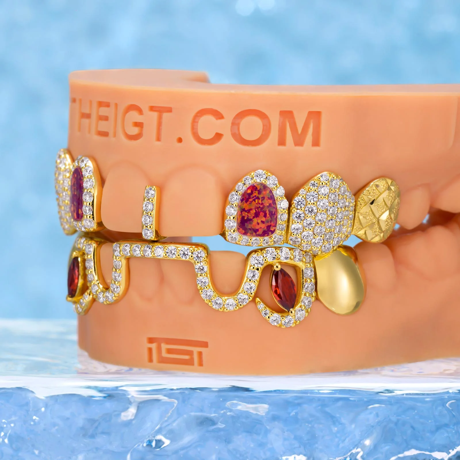 Opal Top & Marquise Ruby Bar - Image 5