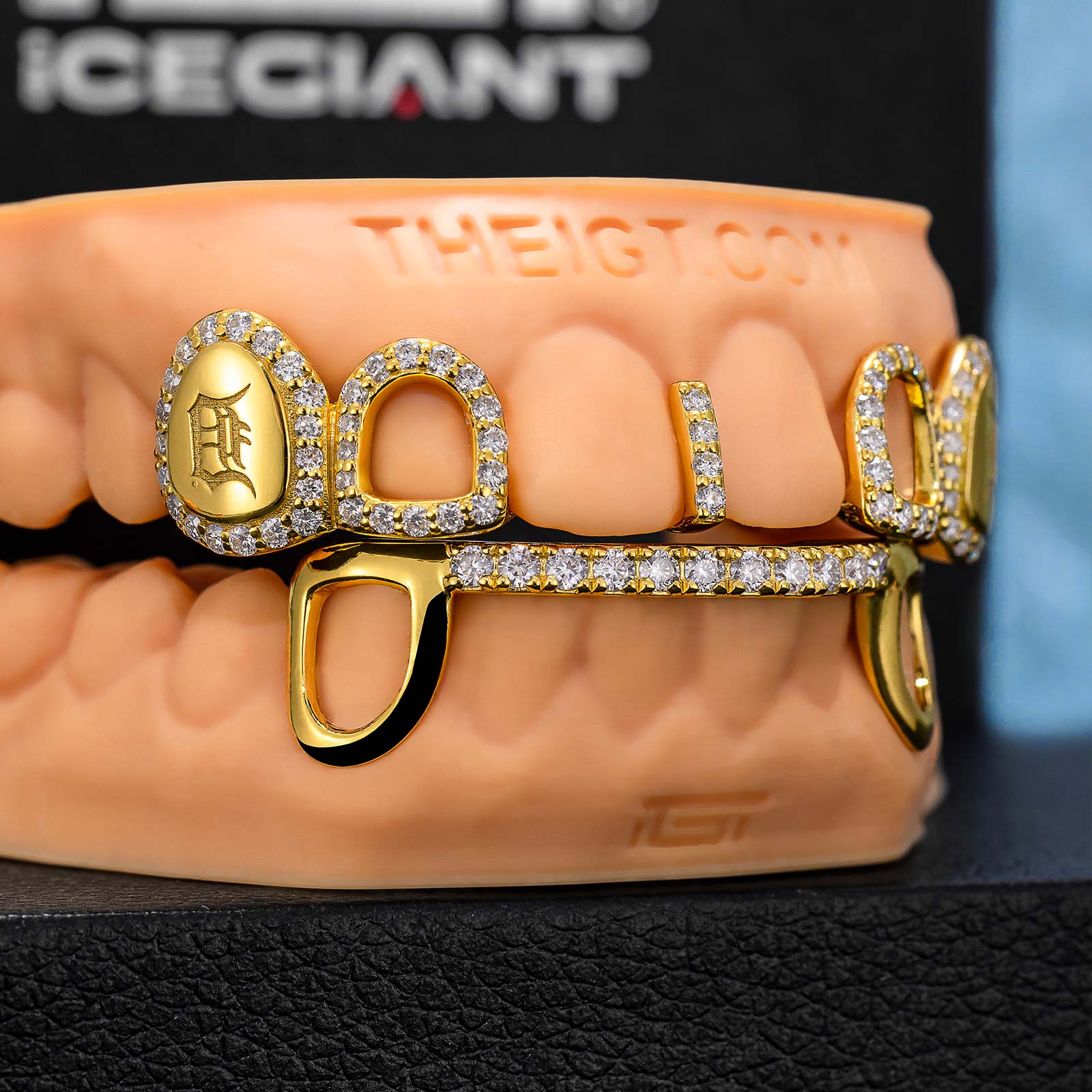Open Face & Letter Stamp Bar Grillz - Image 5