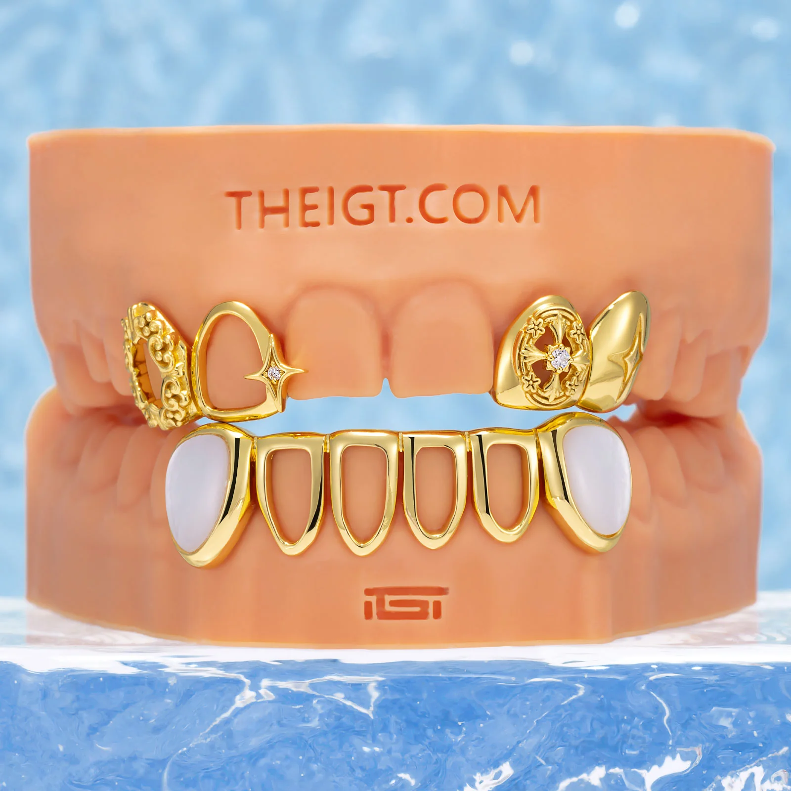 Open Face & Pink Shell Grillz - Image 11