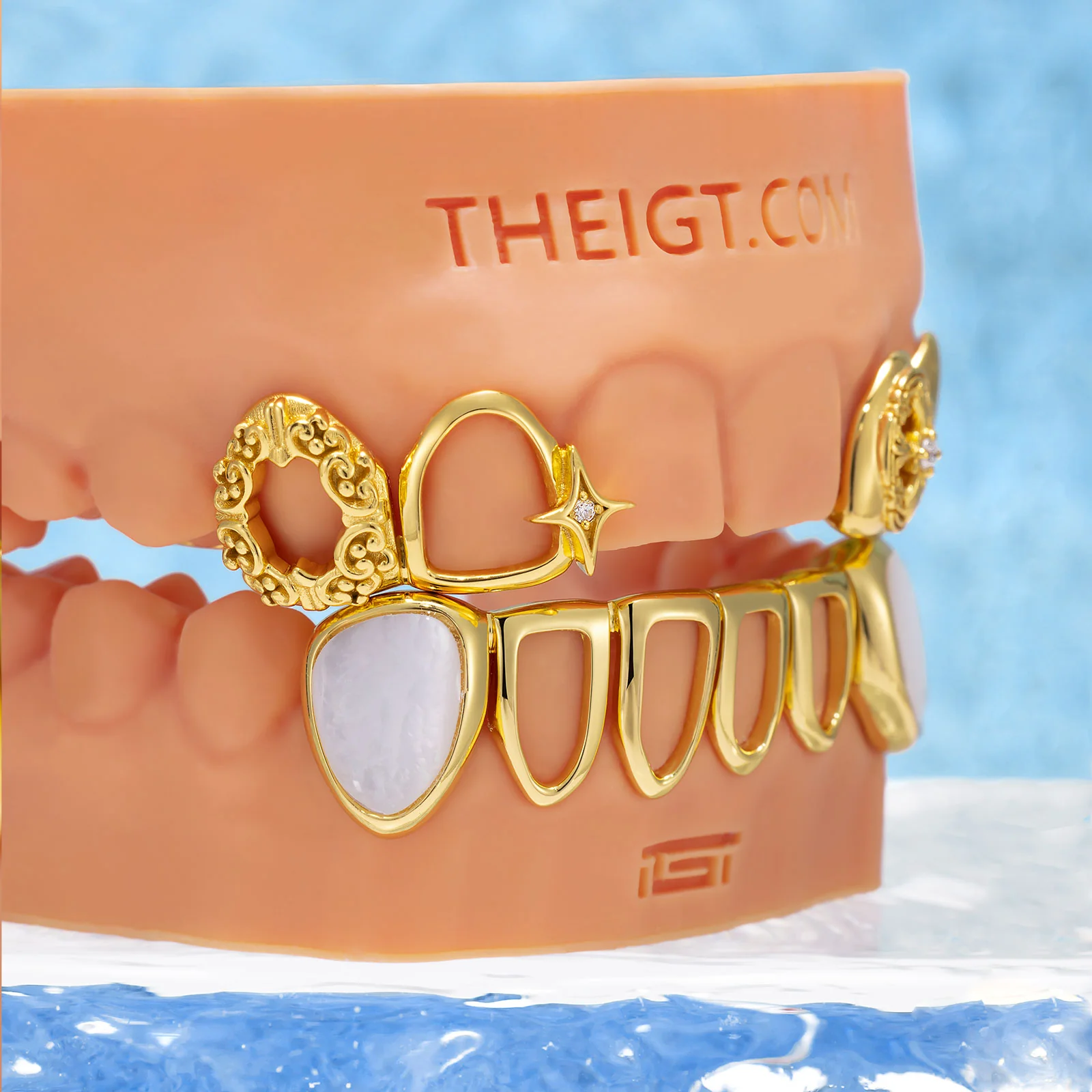 Open Face & Pink Shell Grillz - Image 13