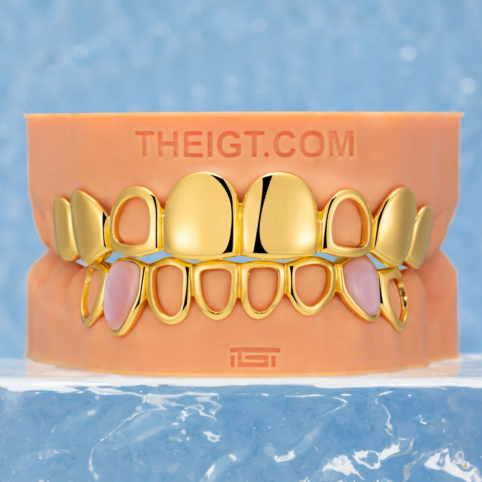 Open Face & Pink Shell Grillz - Image 4