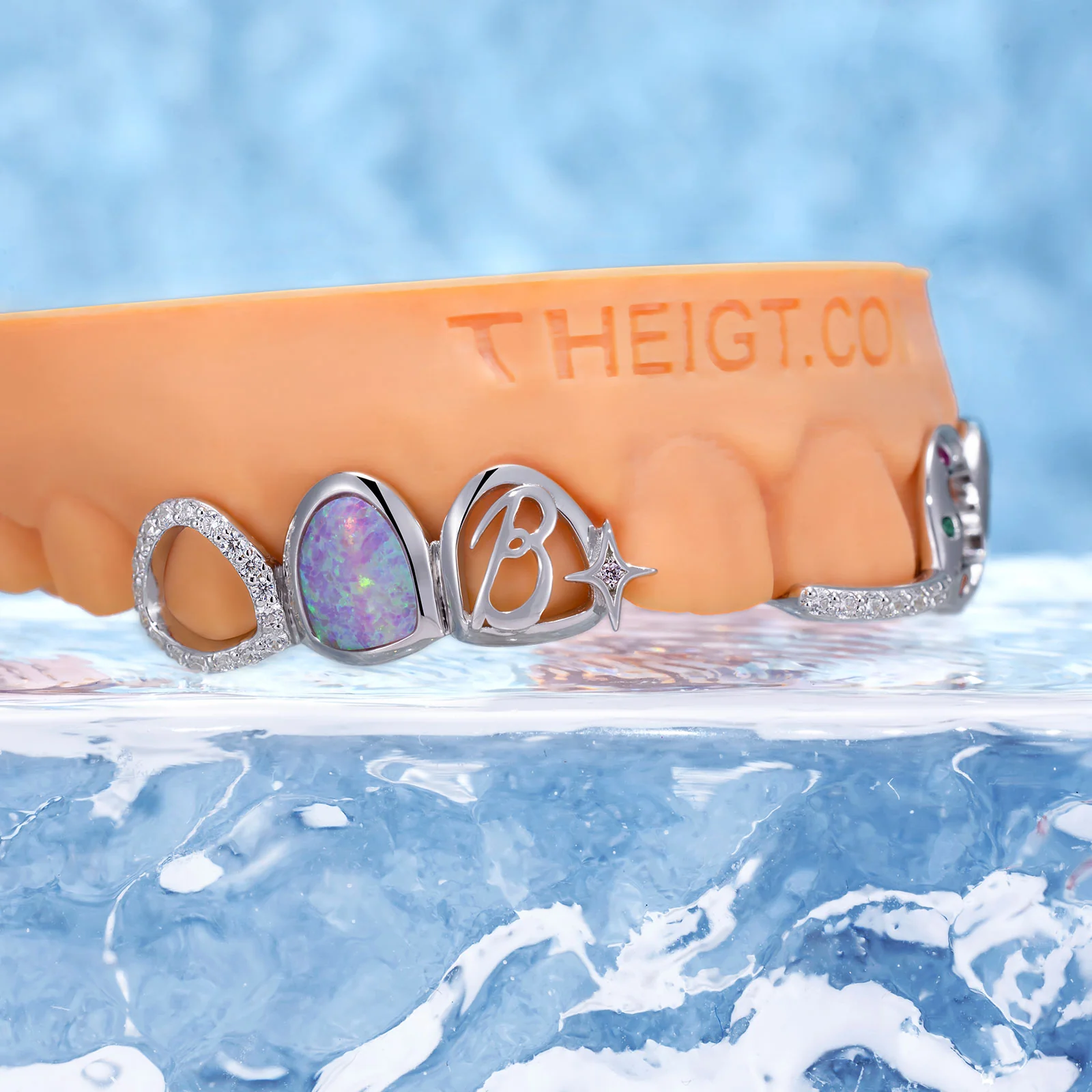 Open Heart With Star & Gems - Image 4