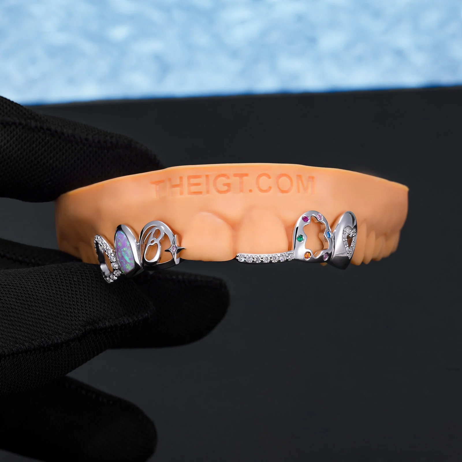 Open Heart With Star & Gems - Image 6