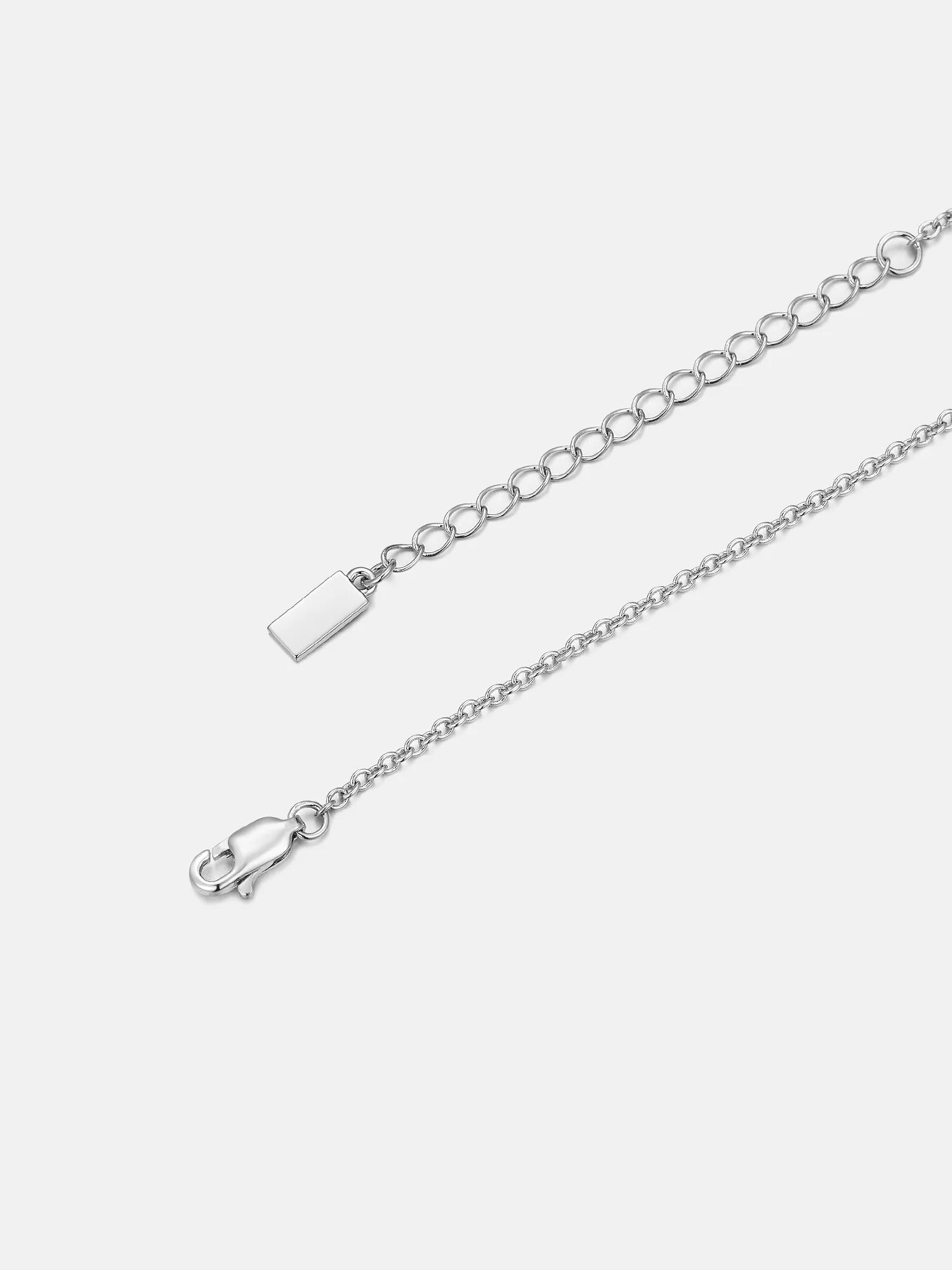 Pear Cut Moissanite Butterfly Necklace - Image 7