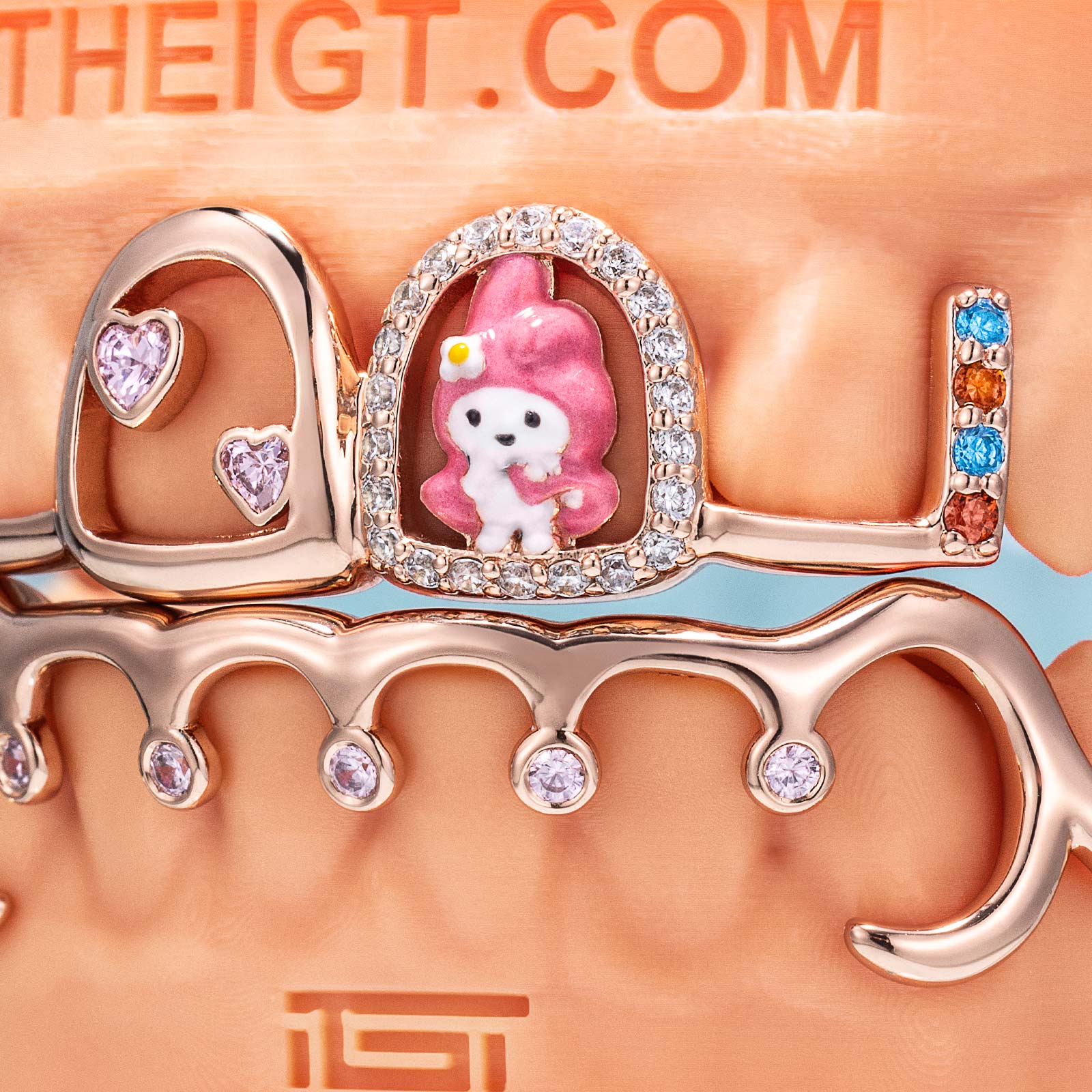 Pink Bunny Custom Grillz - Image 3
