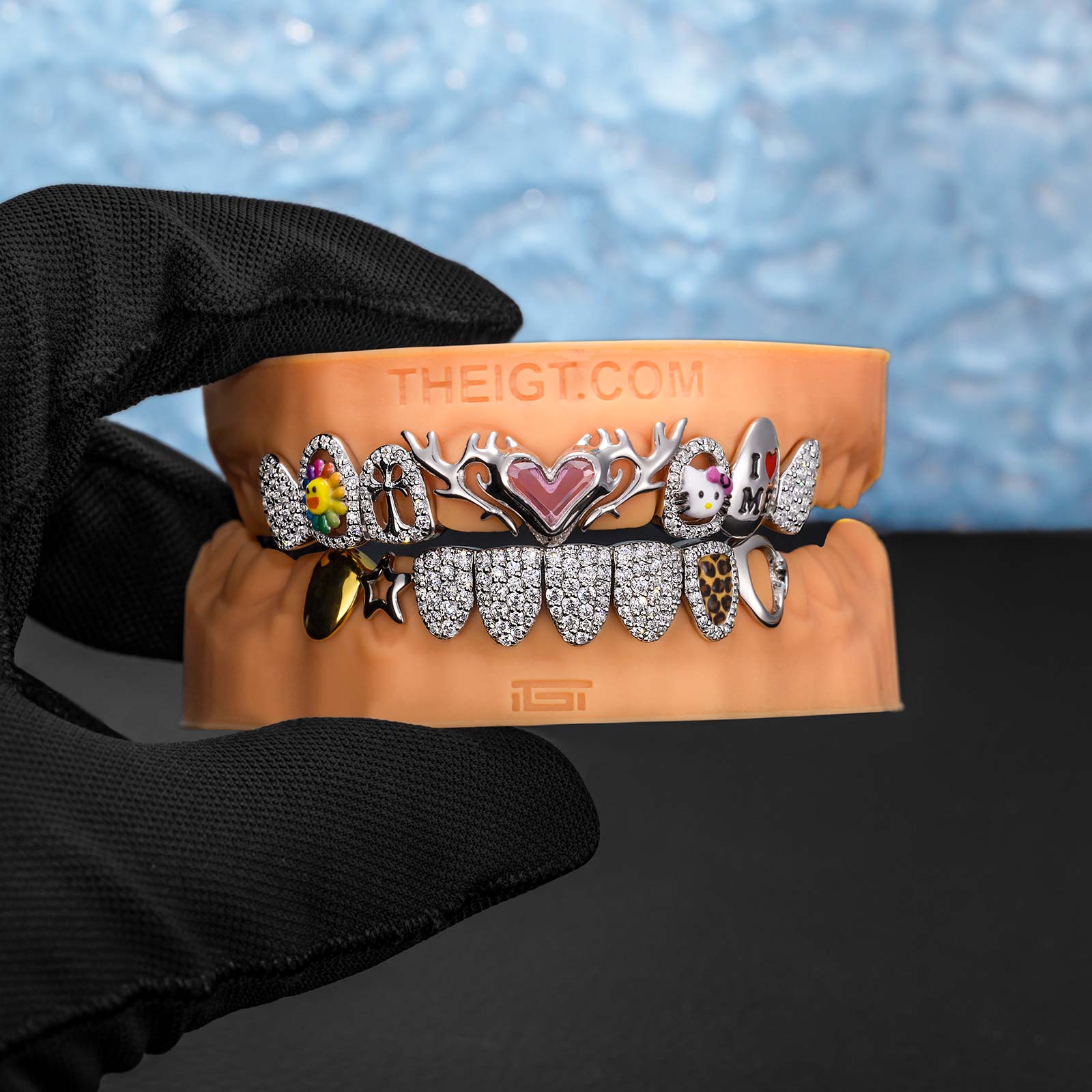 Pink Heart & Sunflower Grillz - Image 7