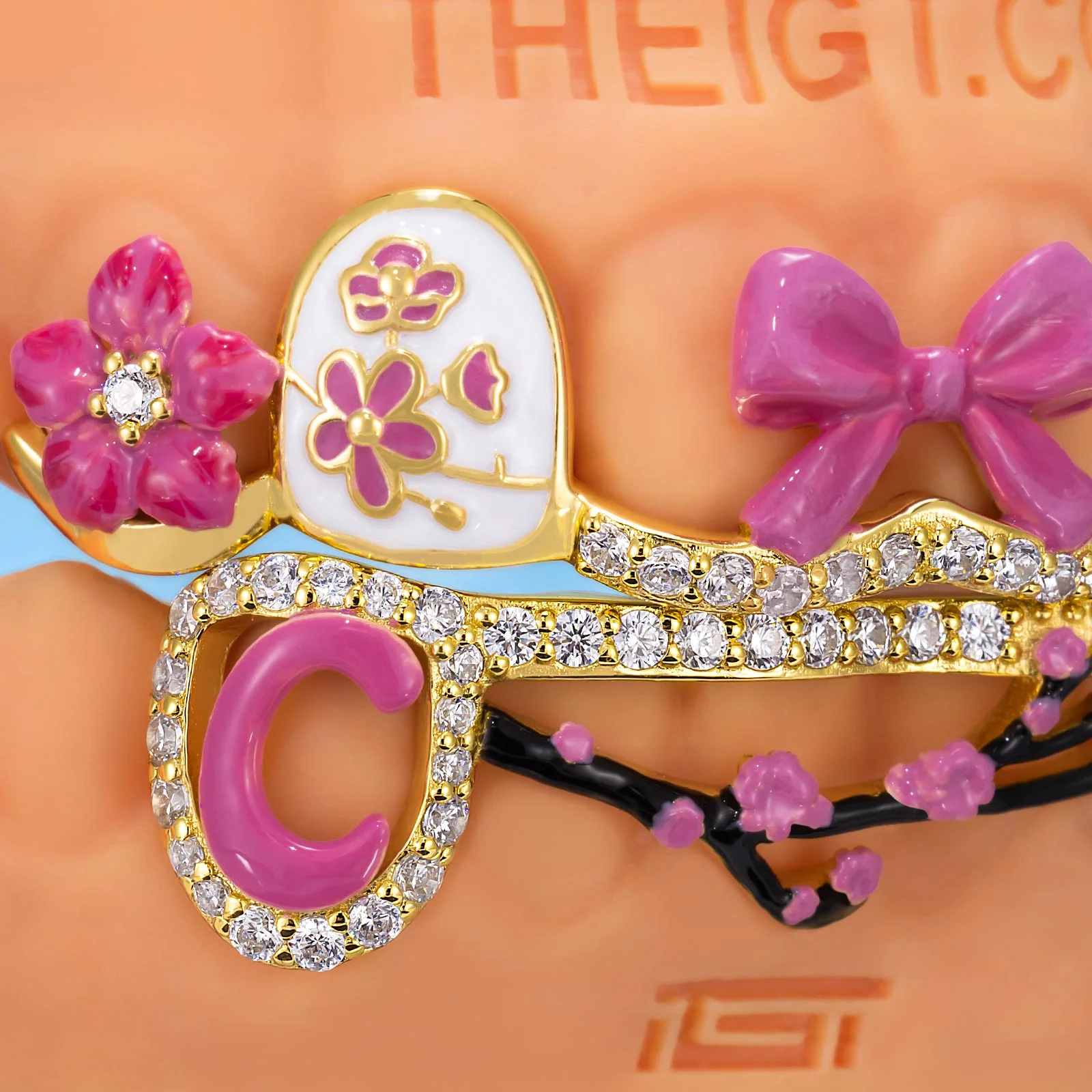 Pink Sakura Cherry Blossom Grillz - Image 2