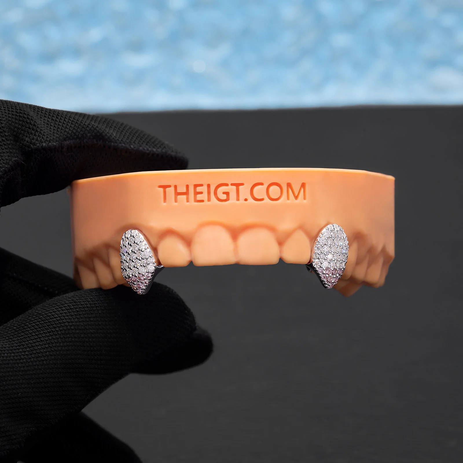 Pink Tip Fang Grillz - Image 4