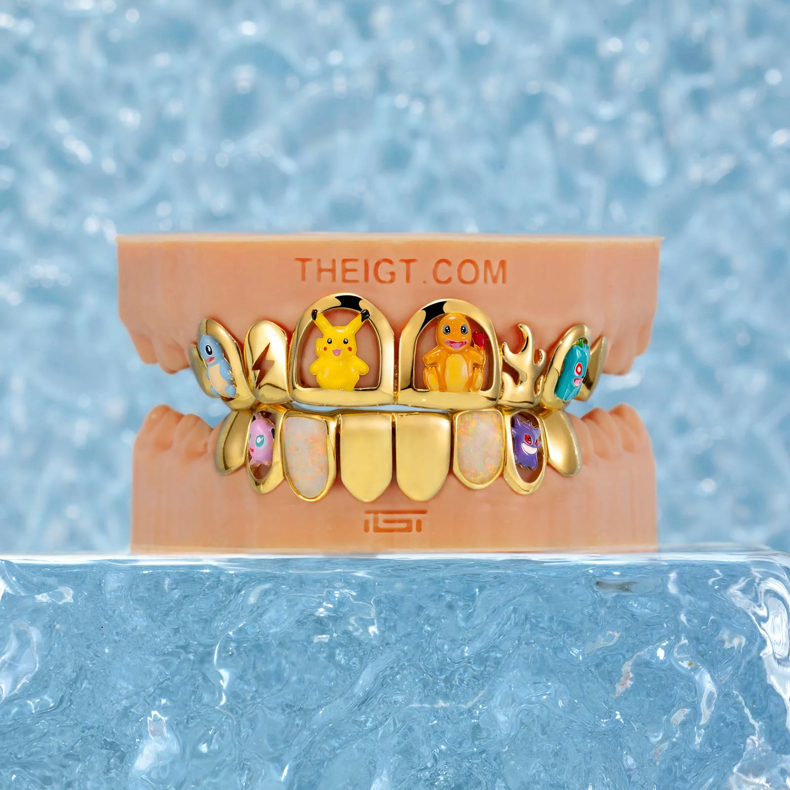 Poke Ball Chaos Grillz