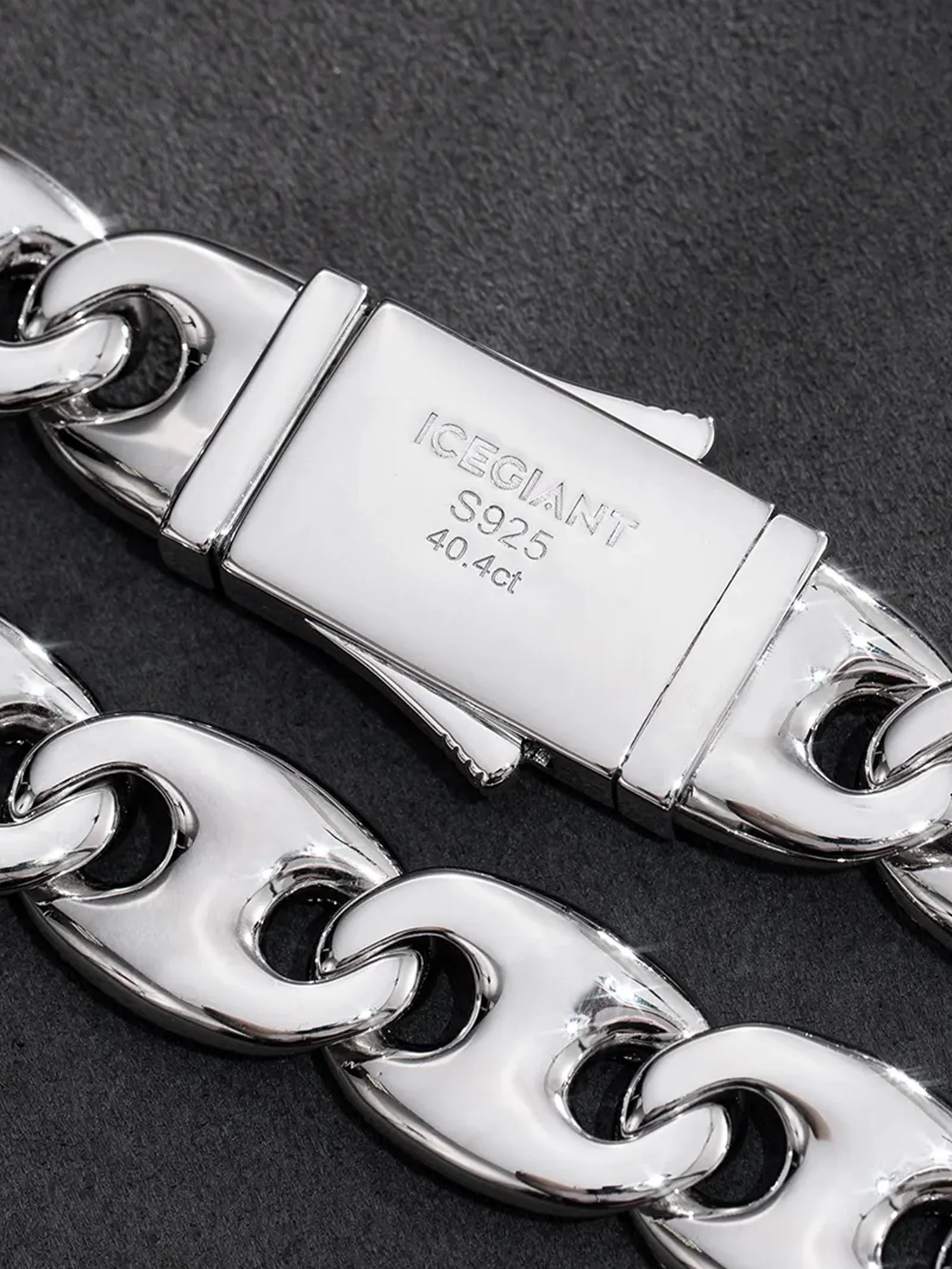 Made To Order Puffed Anchor Mariner Link - Image 4