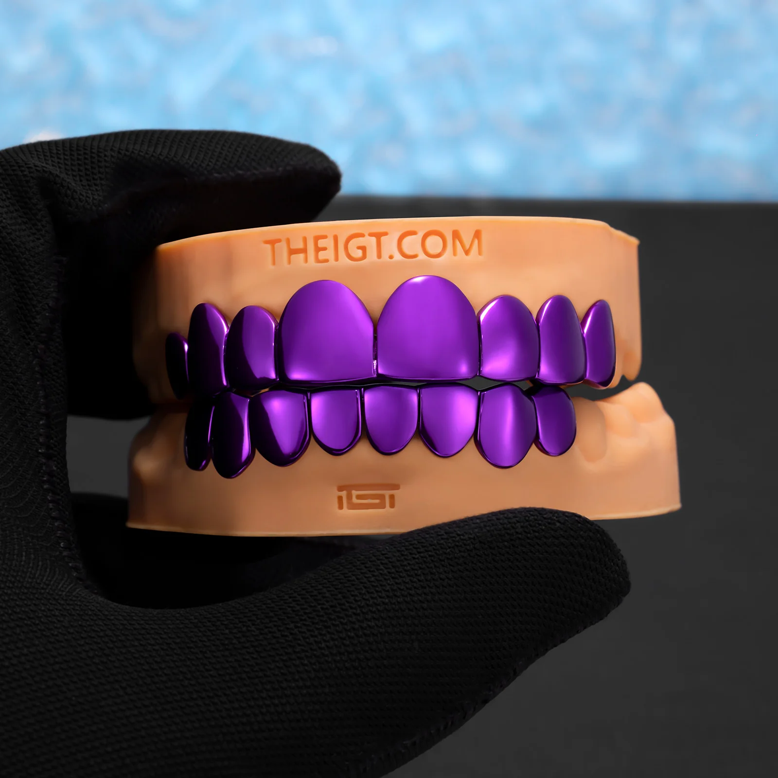 Purple Gold Grillz - Image 4