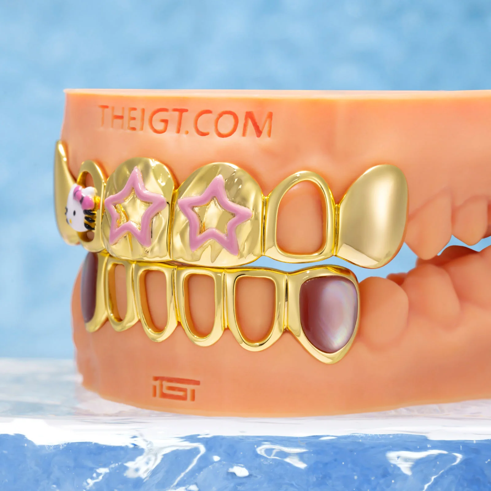 Purple Haze Iced-Out Open-Face Grillz - Image 5