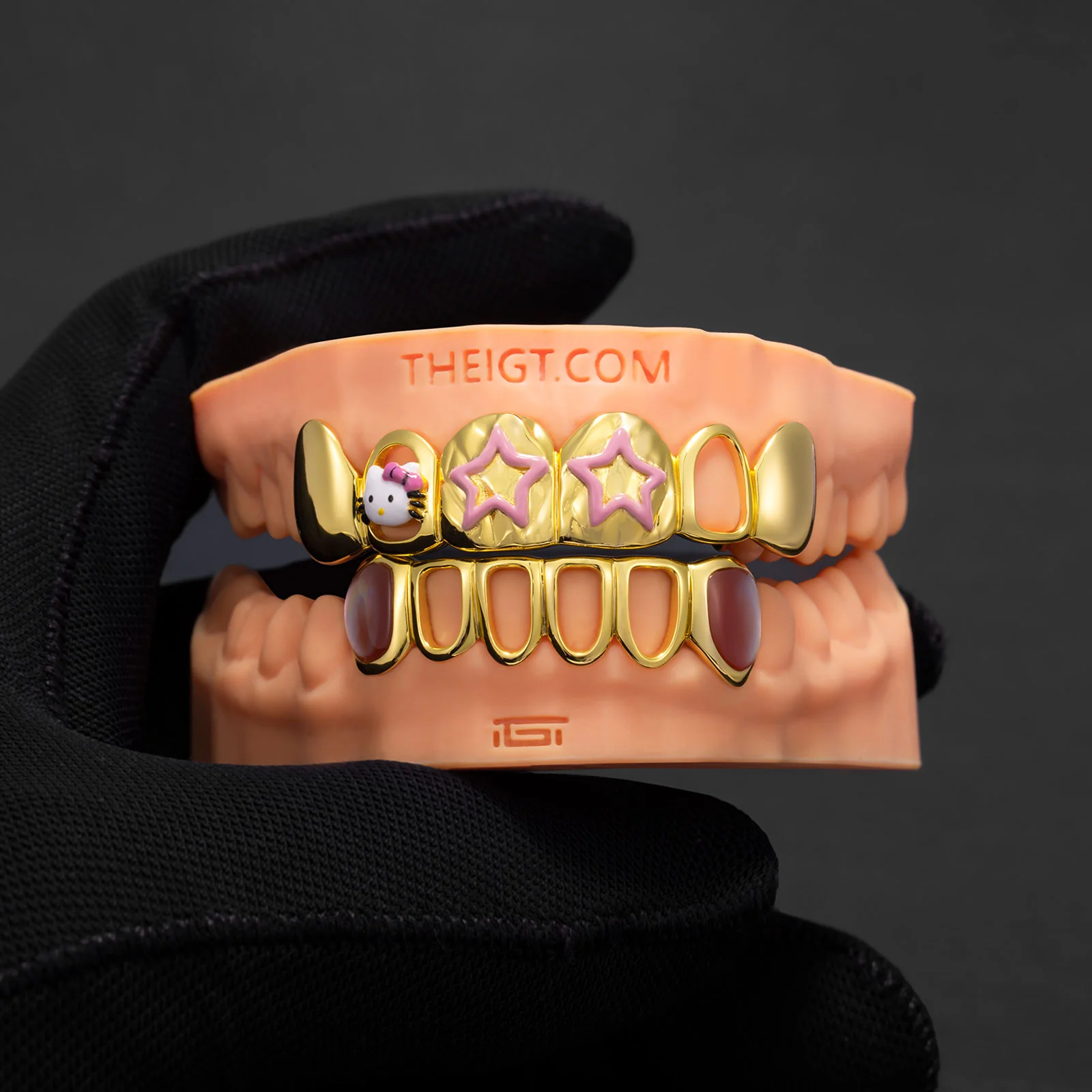 Purple Haze Iced-Out Open-Face Grillz - Image 6
