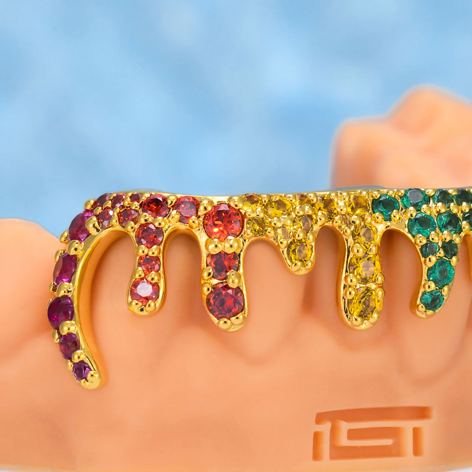 Rainbow Drip Bottom Bar - Image 2
