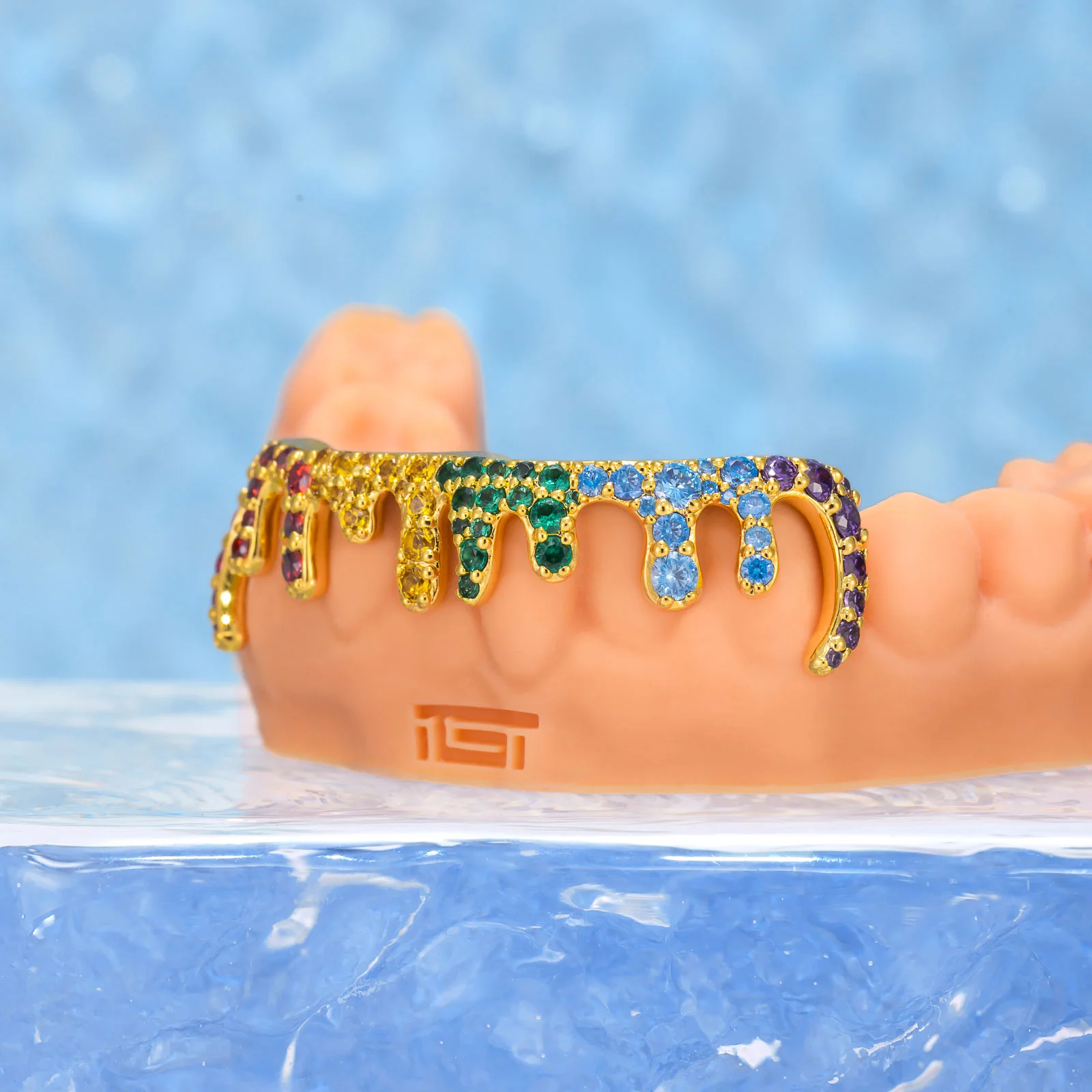 Rainbow Drip Bottom Bar - Image 5