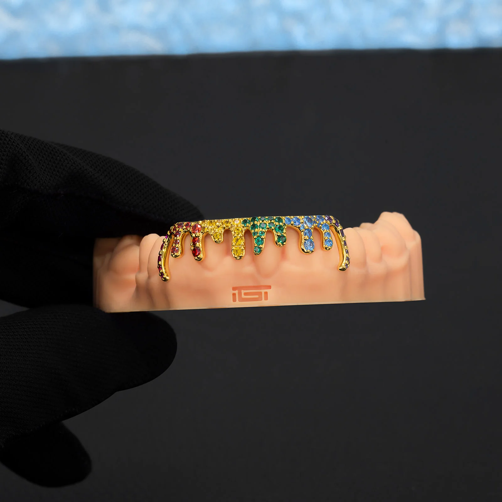 Rainbow Drip Bottom Bar - Image 6