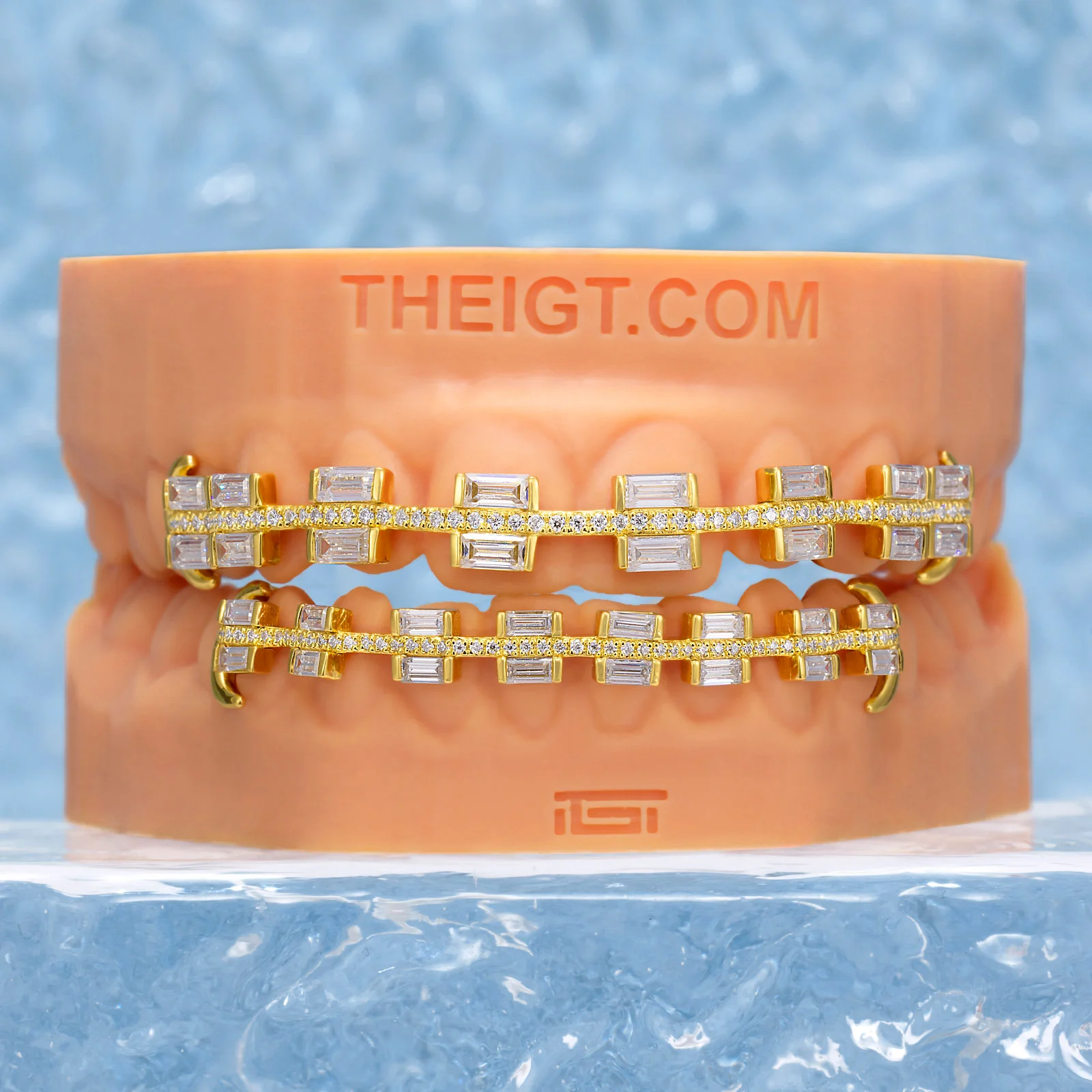 Rectangular Cut Brace Style Grillz - Image 5