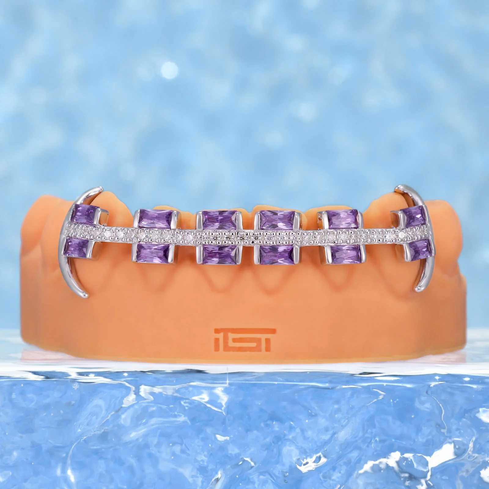 Rectangular Cut Brace Style Grillz - Image 6