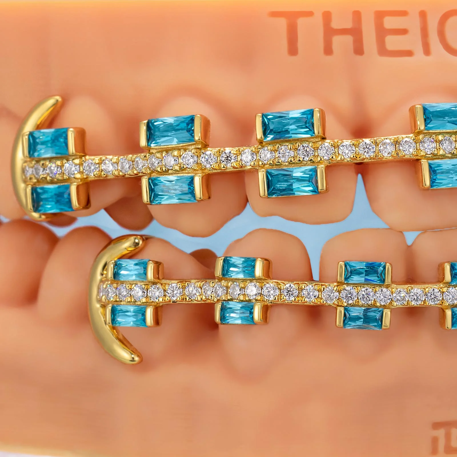 Rectangular Cut Brace Style Grillz - Image 8
