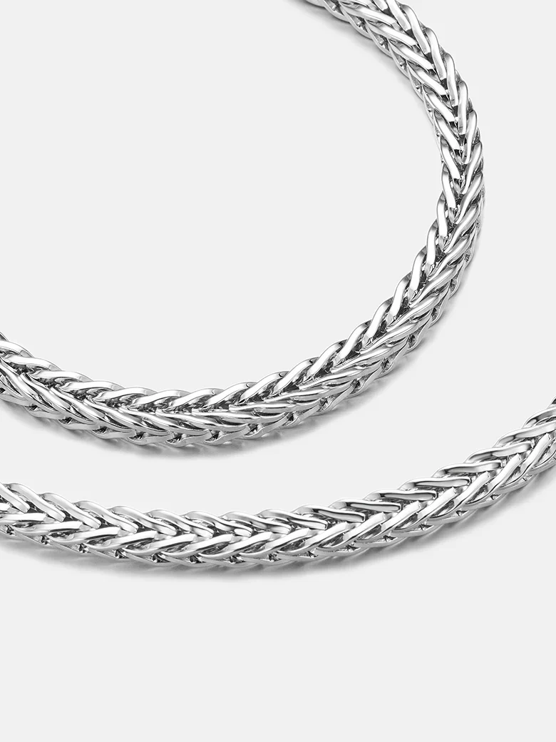 Made To Order S925 6mm Franco Link Chain - Image 2