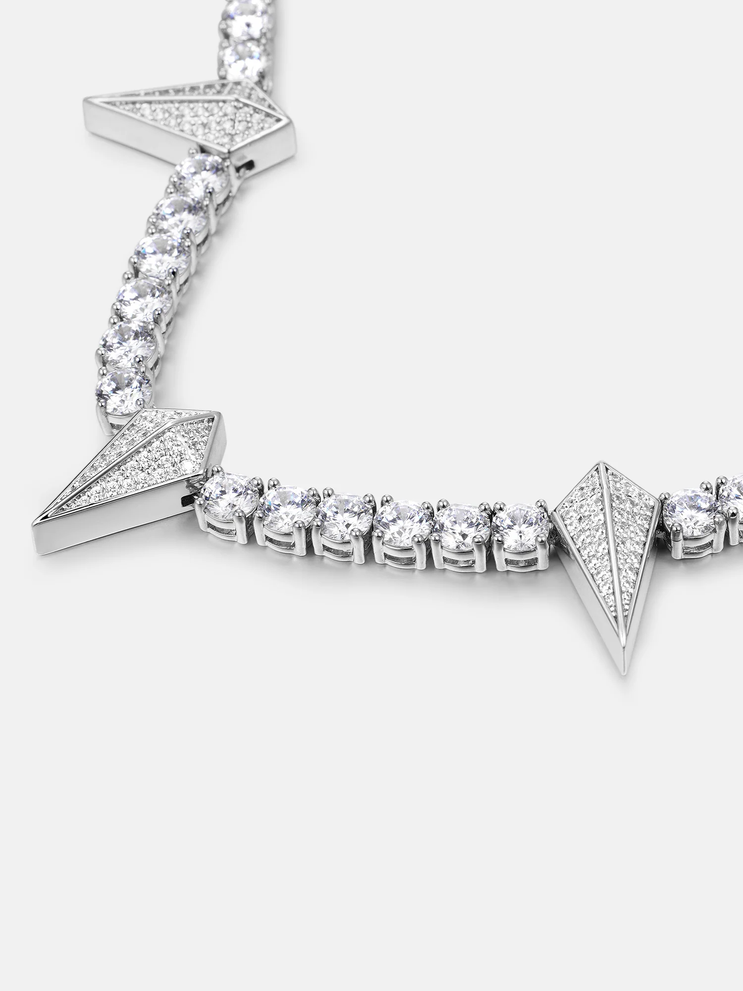 S925 Thorn Moissanite Tennis Chain - Image 2