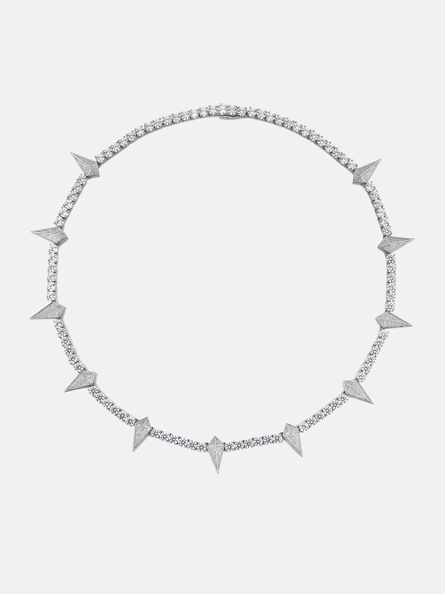S925 Thorn Moissanite Tennis Chain - Image 5