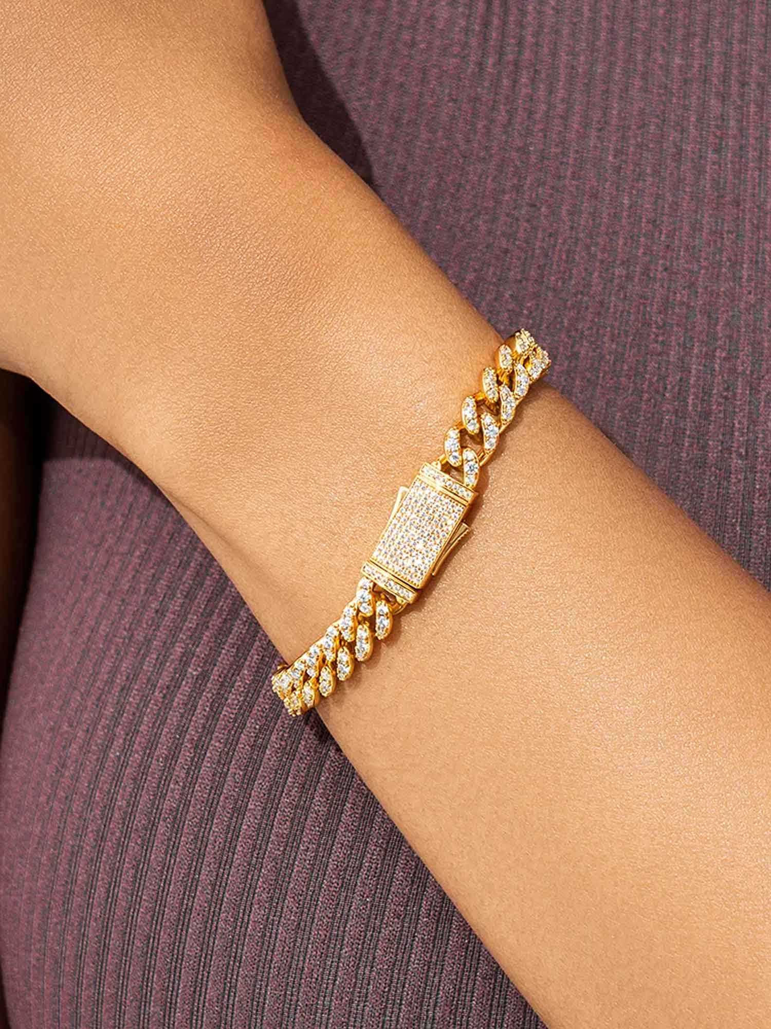 S925 Moissanite Cuban Chain or Bracelet - Image 7