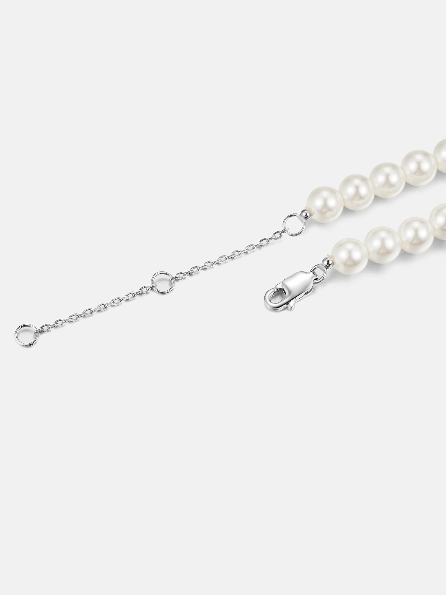 S925 Moissanite Sunflower Pearl Bracelet - Image 3