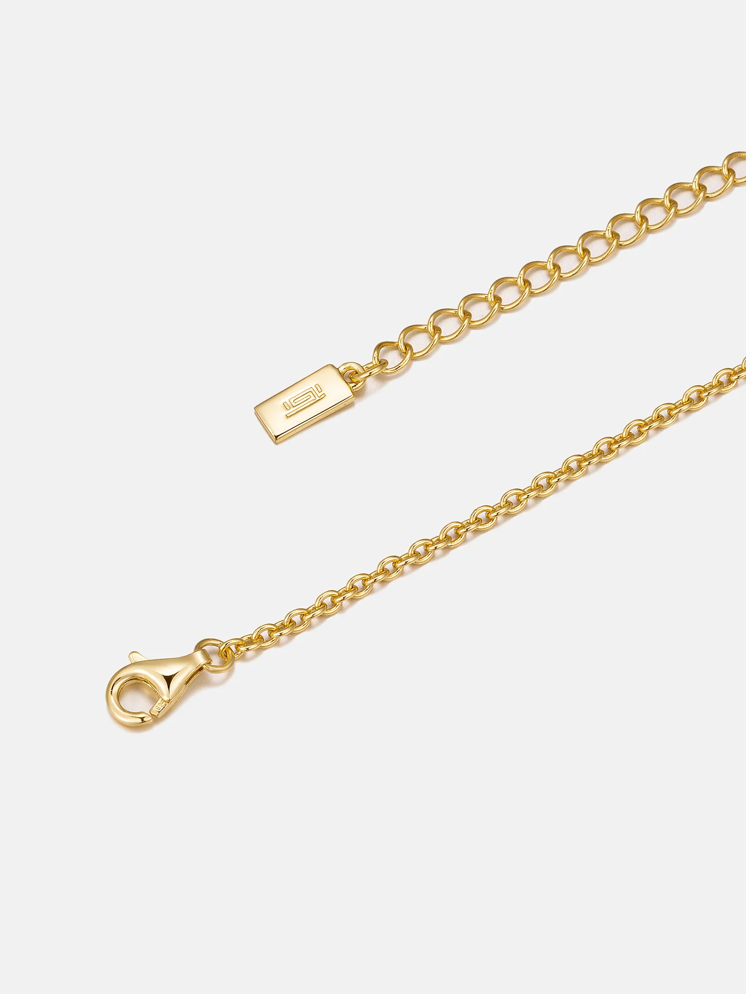 S925 Nugget Textured Heart Necklace - Image 4
