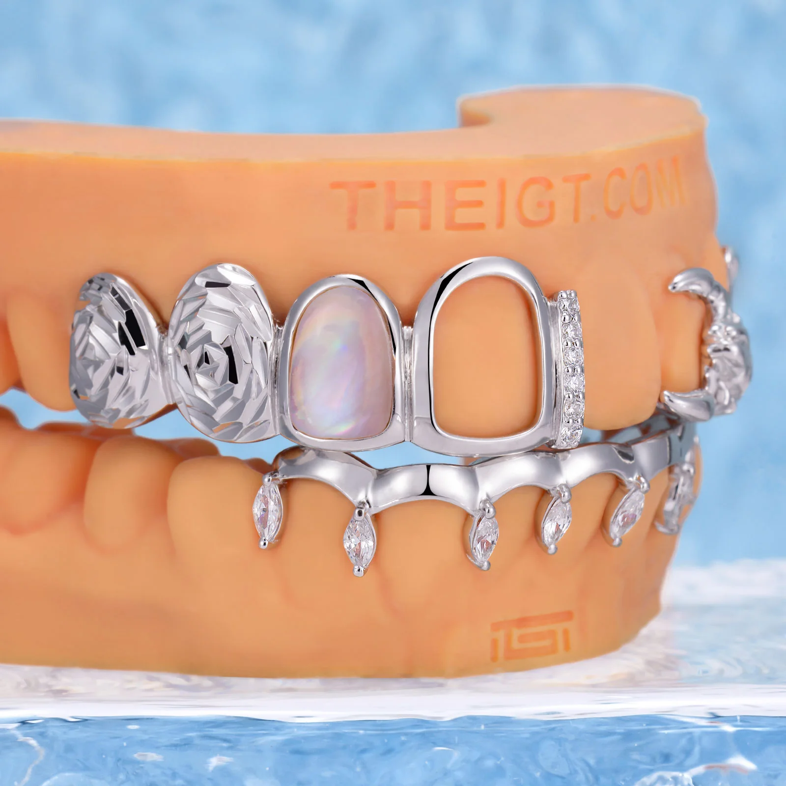 Scorpio Pearl & Marquise Spacer Set - Image 4