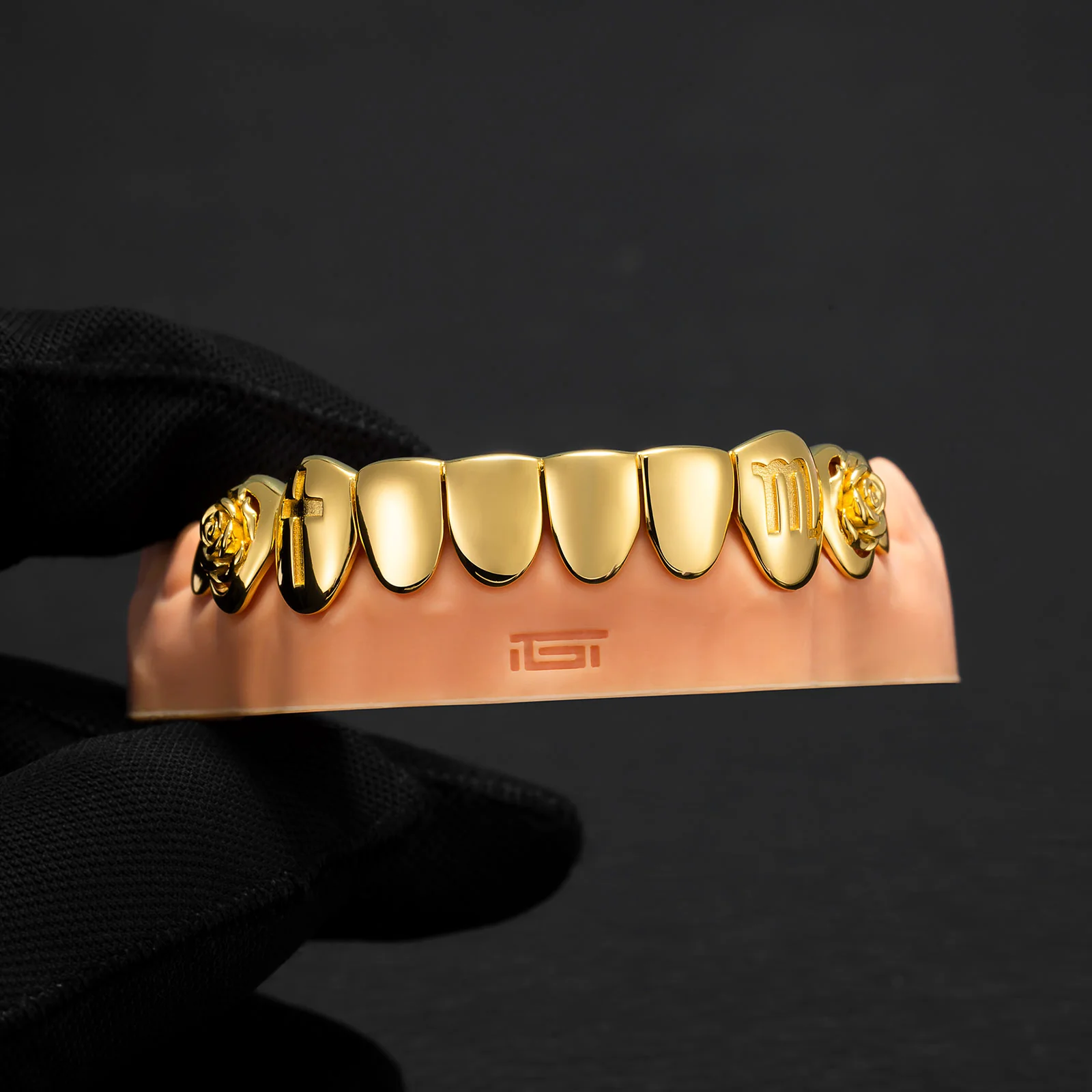 "Scorpio Rose" Mystic Open Face Grillz - Image 6