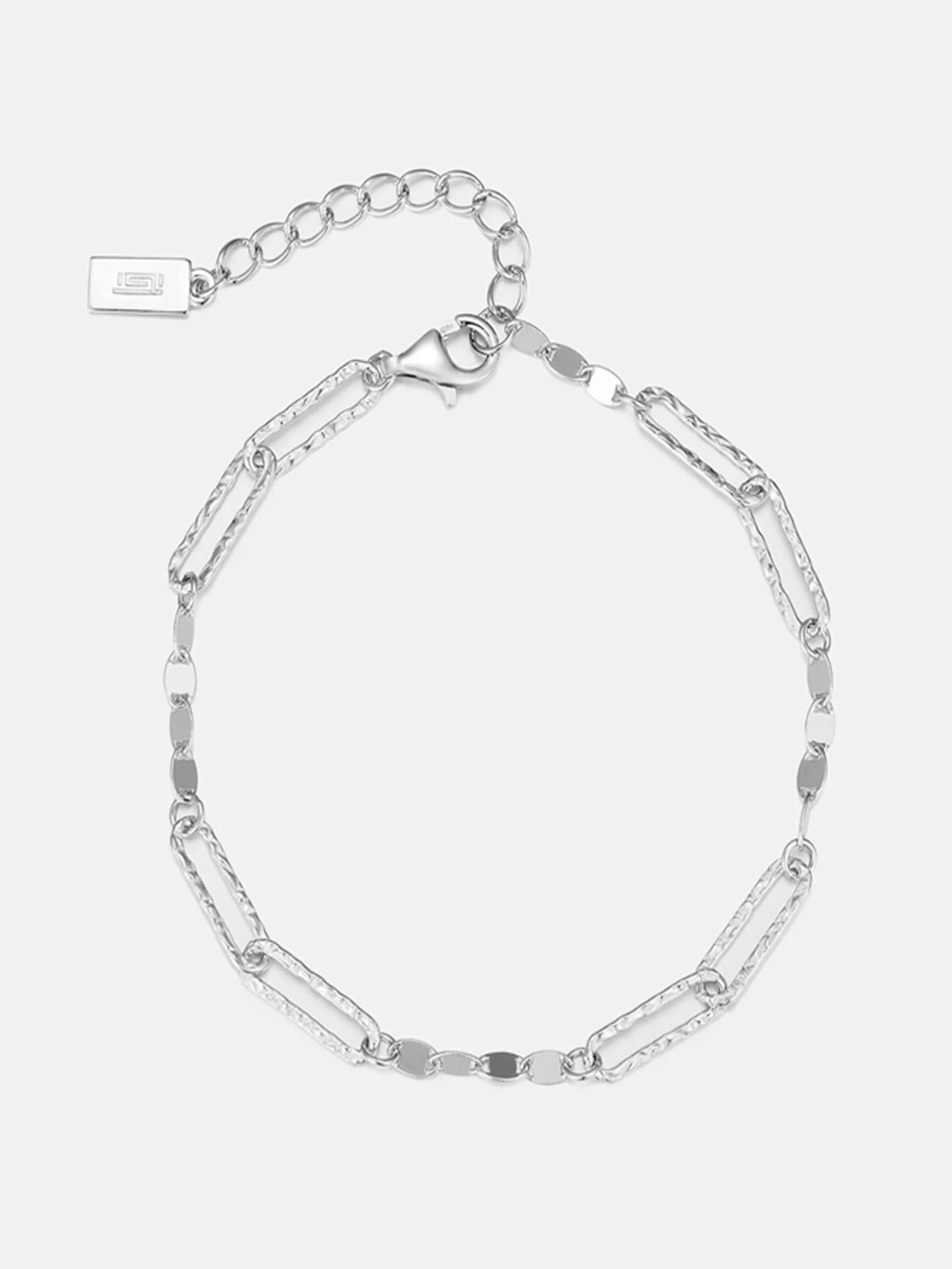 Shimmer Silver Paperclip Chain Or Bracelet - Image 6