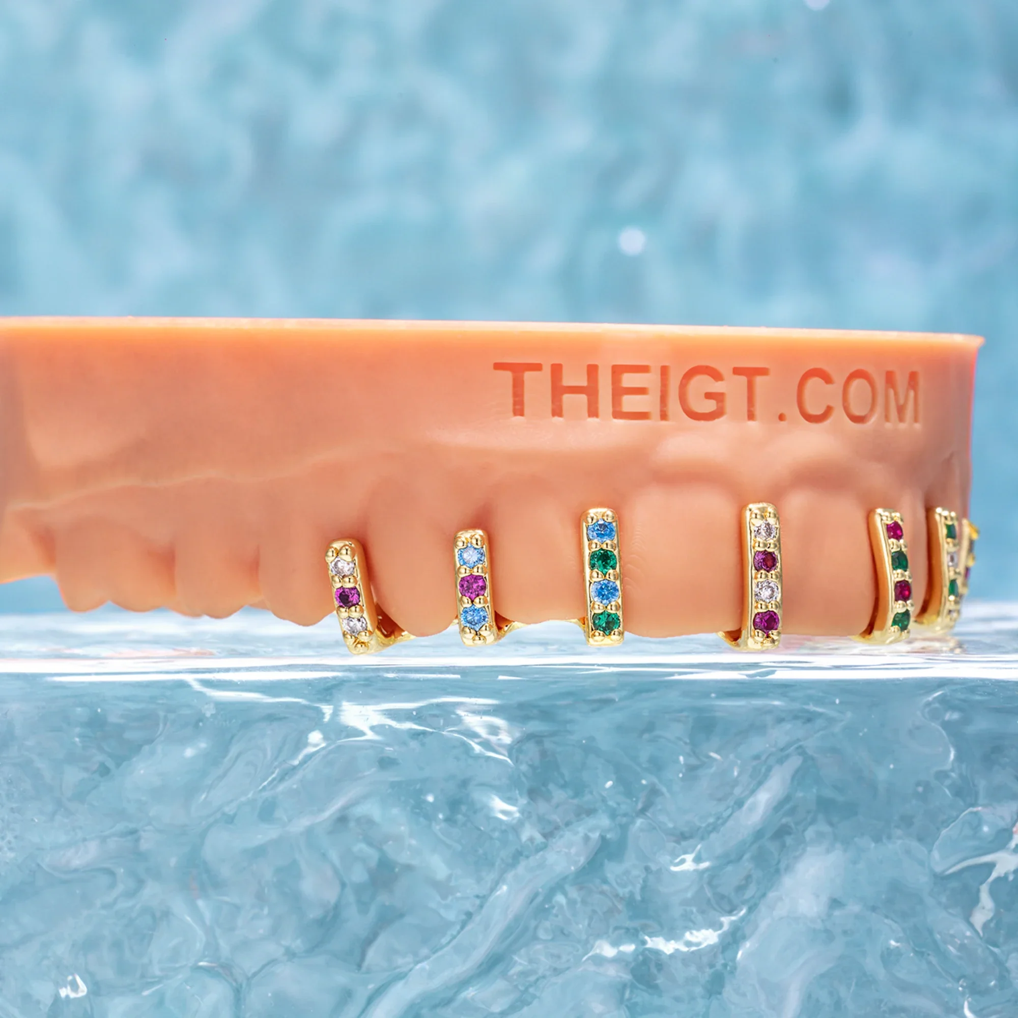 Single Row Diamond Bar Grillz - Image 4
